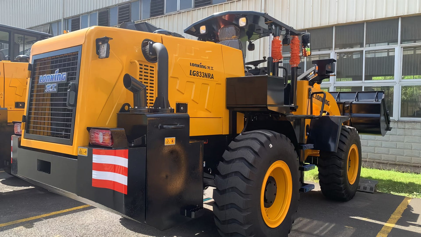 New Lonking LG833HRA Wheel Loader for Sale detail view