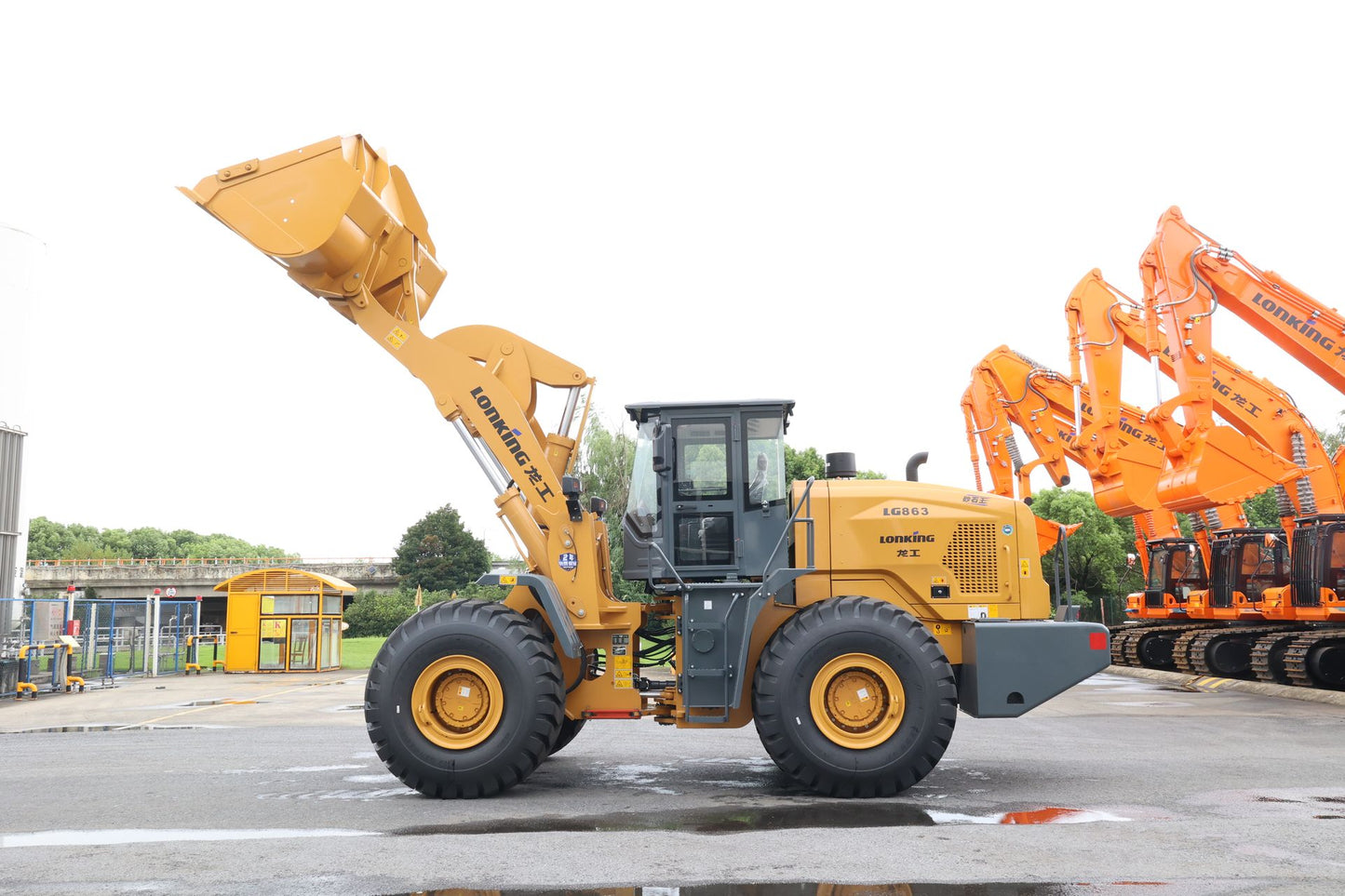 New Lonking LG863N Wheel Loader for Sale front view