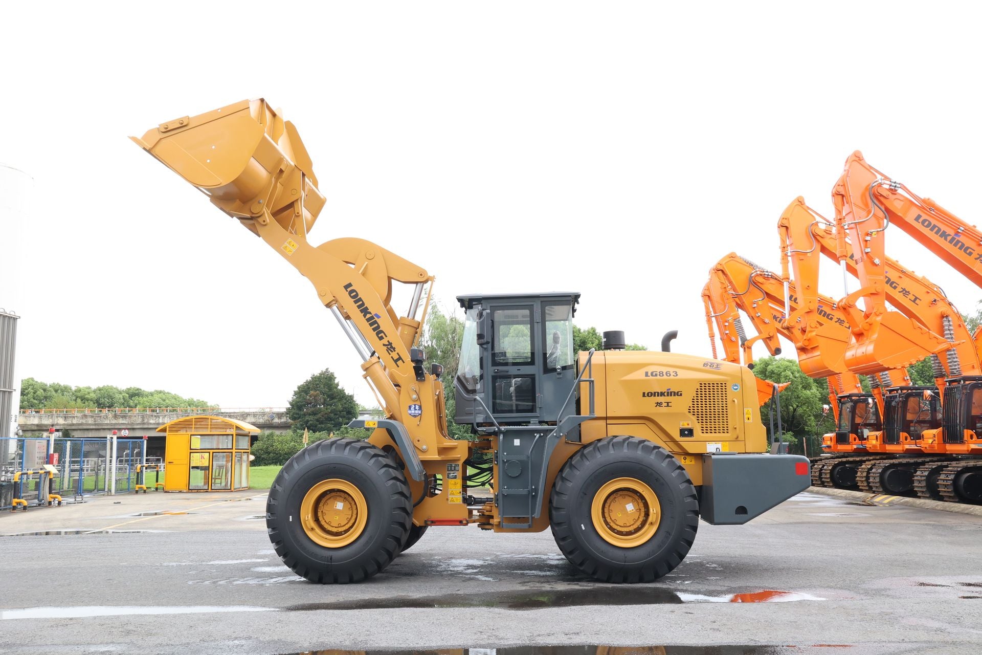 New Lonking LG863N Wheel Loader for Sale front view