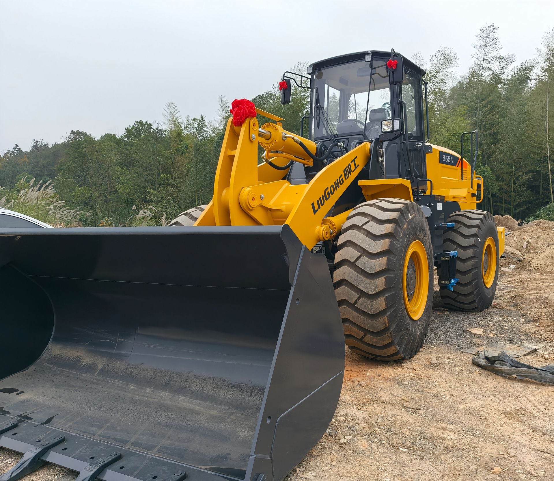 New Liugong 855N Wheel Loader for Sale front view