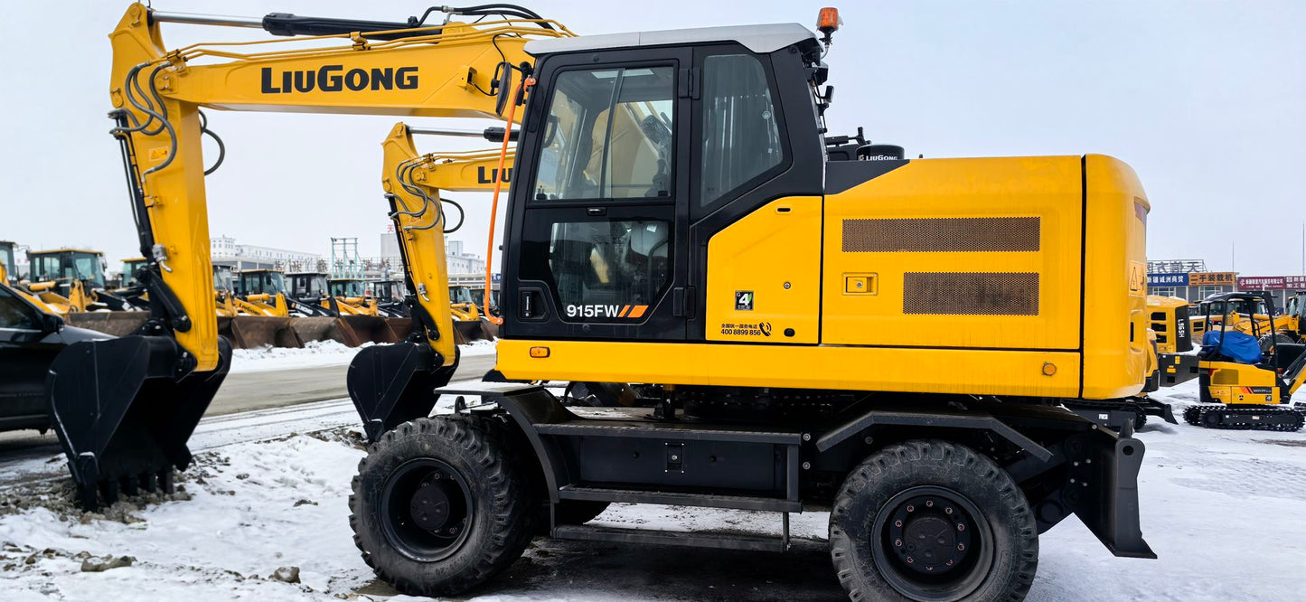 New Liugong 915F Excavator for Sale rear side view