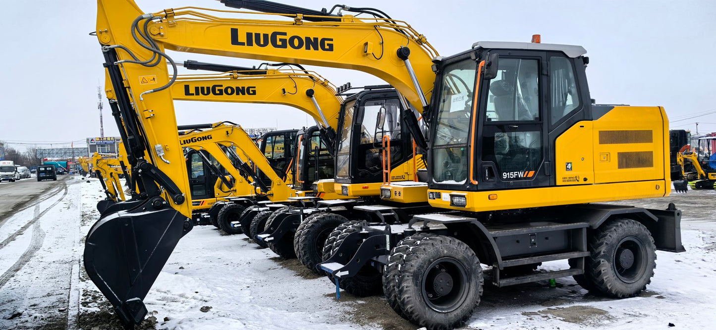 New Liugong 915F Excavator for Sale front view