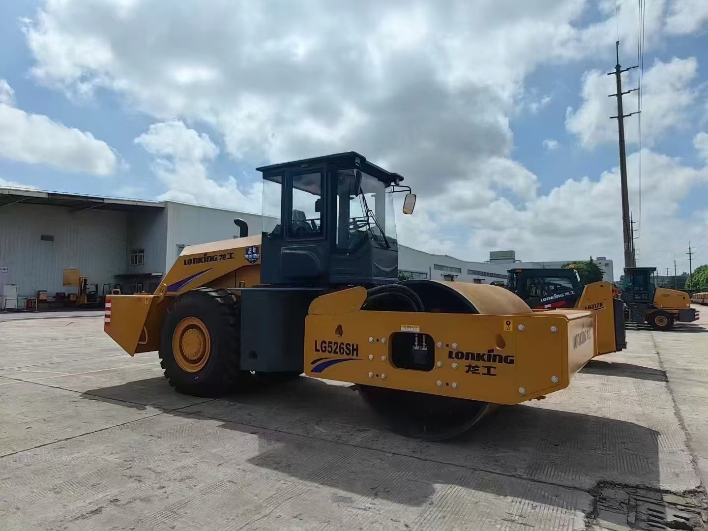New Lonking LG526SH Road Roller for Sale detail view