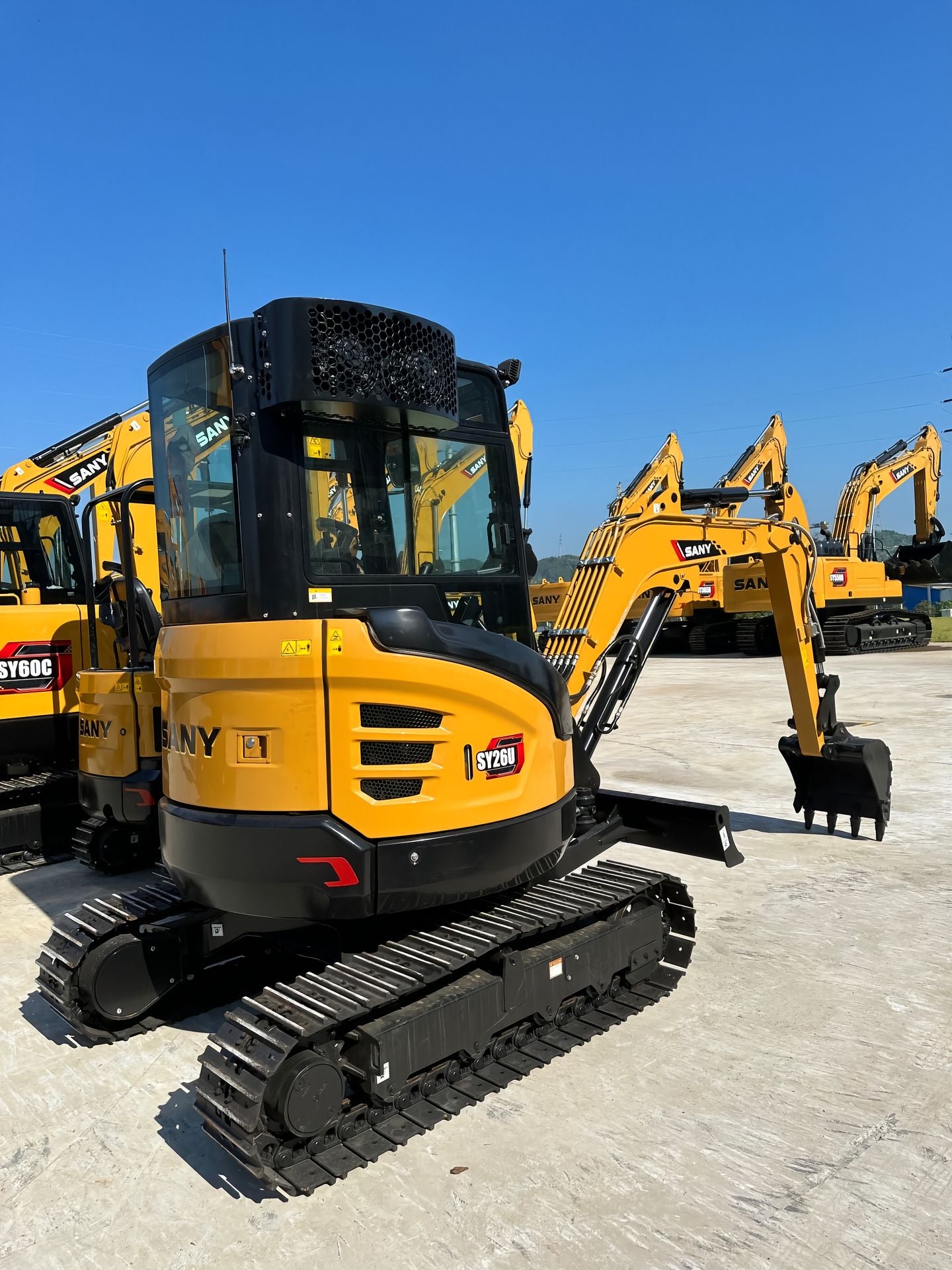 New Sany SY26U Excavator for Sale detail view
