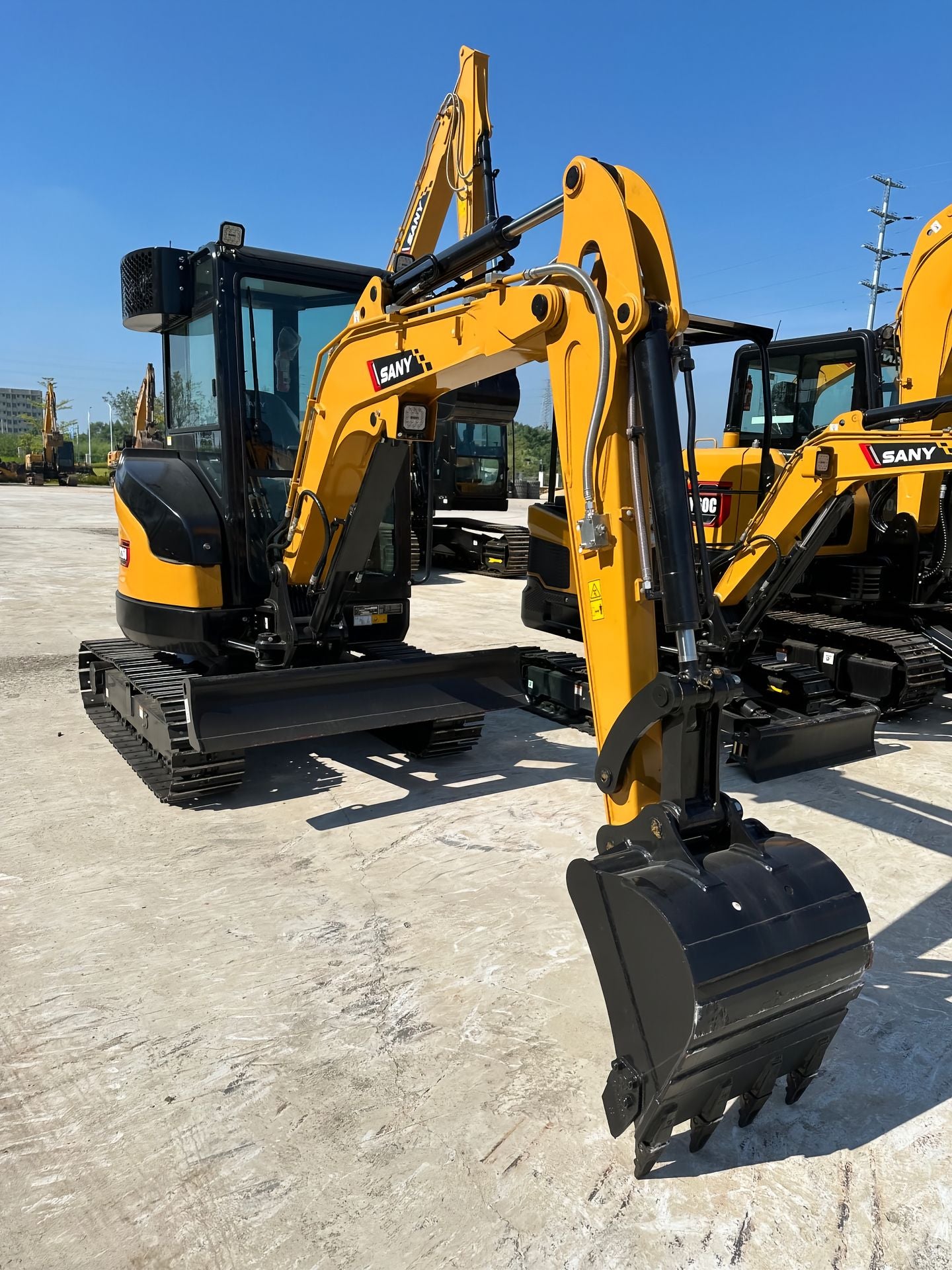 New Sany SY26U Excavator for Sale detail view