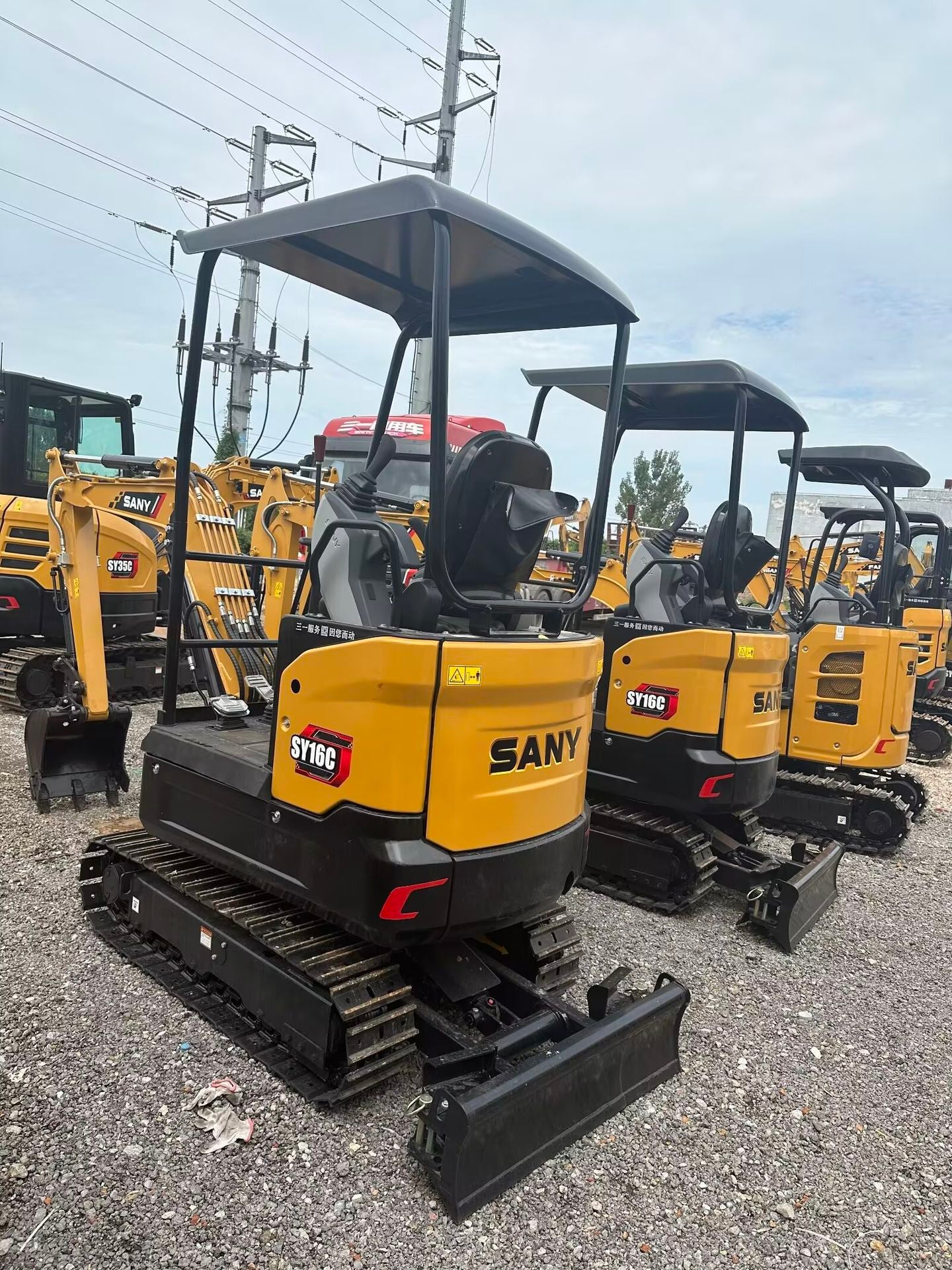 New Sany SY16C ENJOY EDITION Excavator for Sale detail view