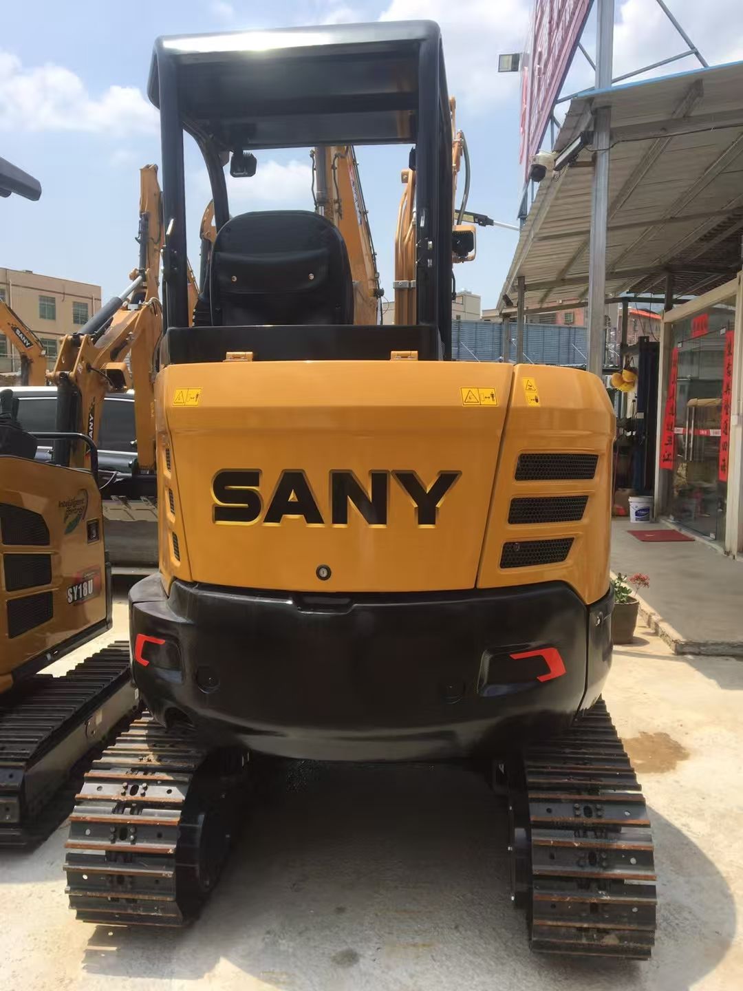 New Sany SY35C Excavator for Sale detail view