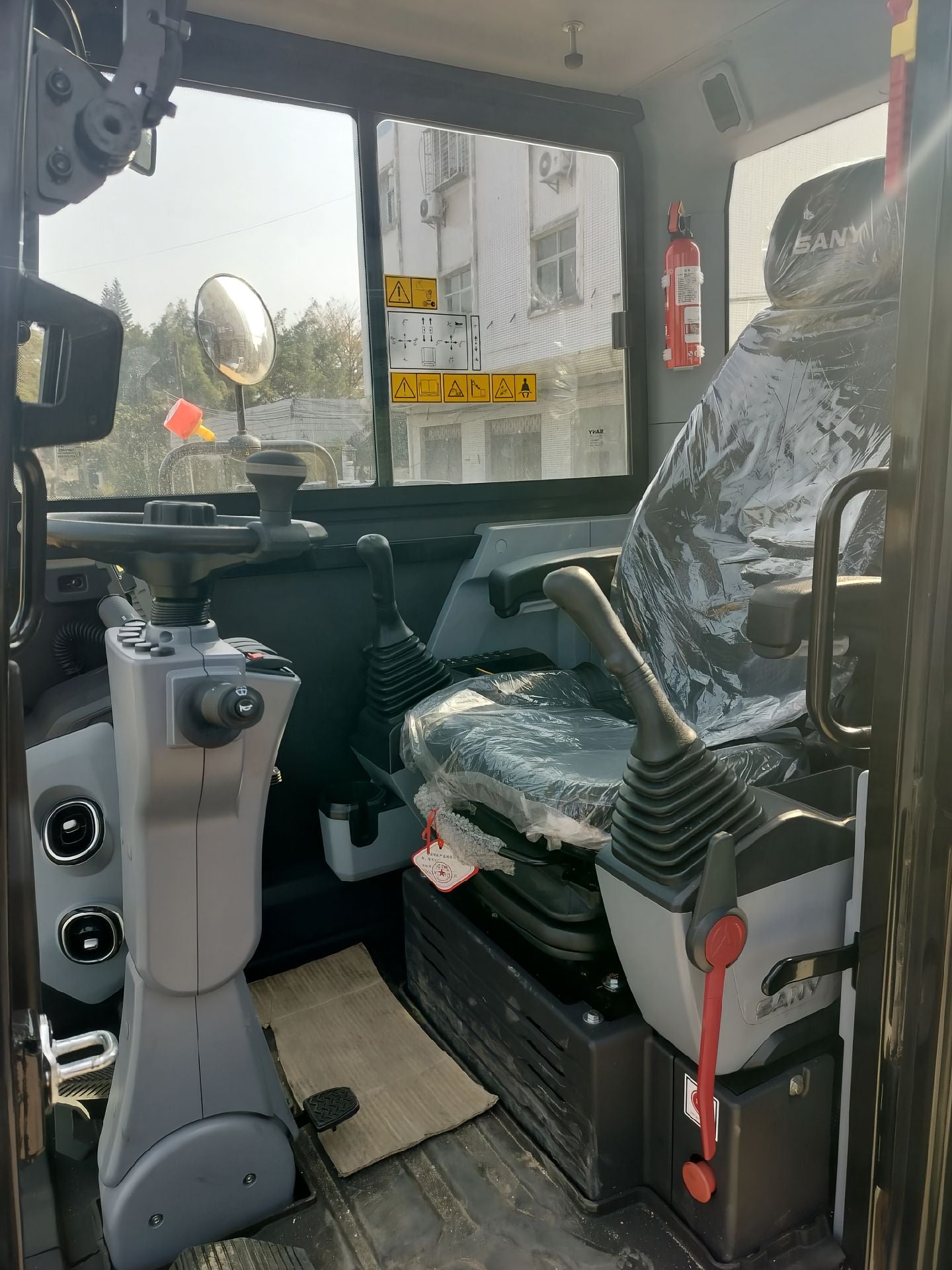 New Sany SY65W Excavator for Sale detail view