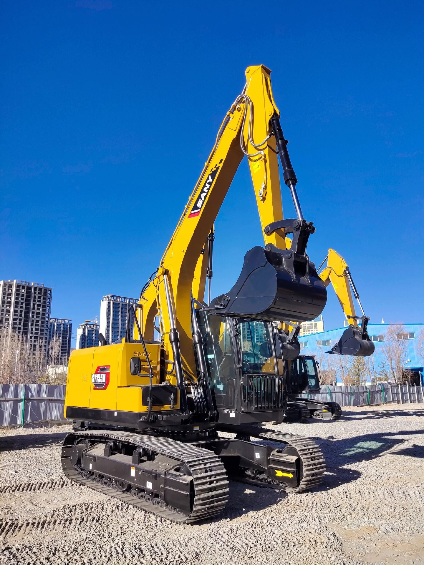 New Sany SY155H Excavator for Sale detail view