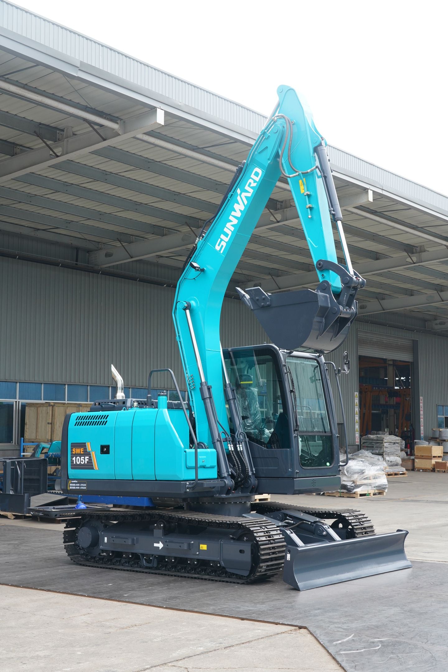 New Sunward SWE105F Excavator for Sale front view