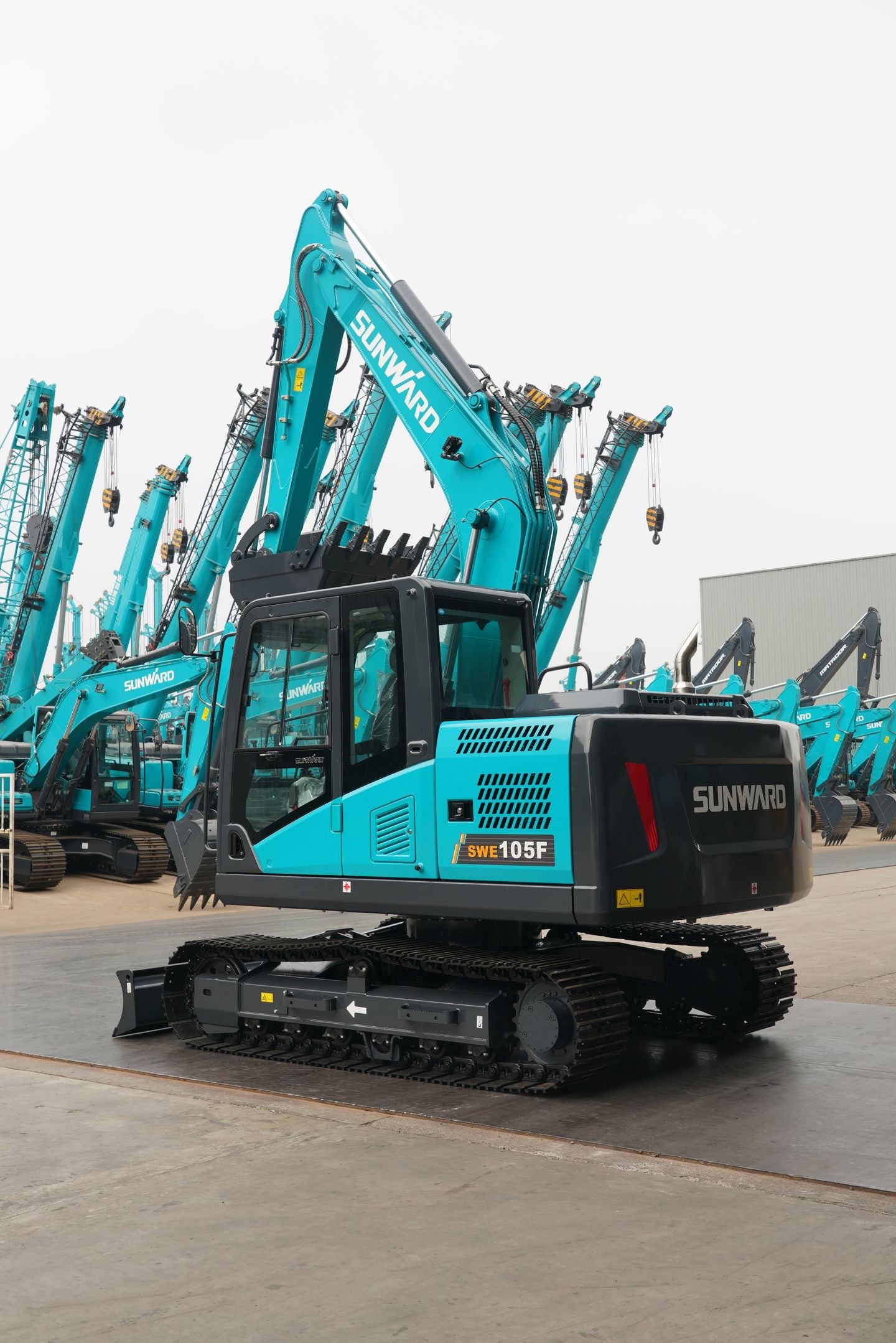 New Sunward SWE105F Excavator for Sale detail view