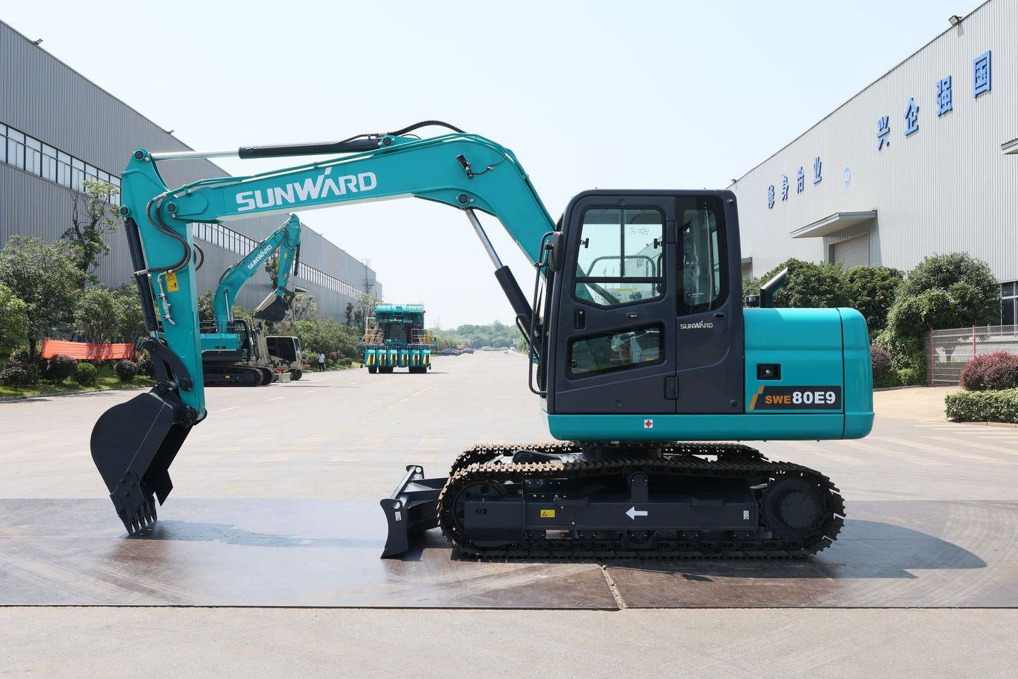 New Sunward SWE80E9 Excavator for Sale detail view