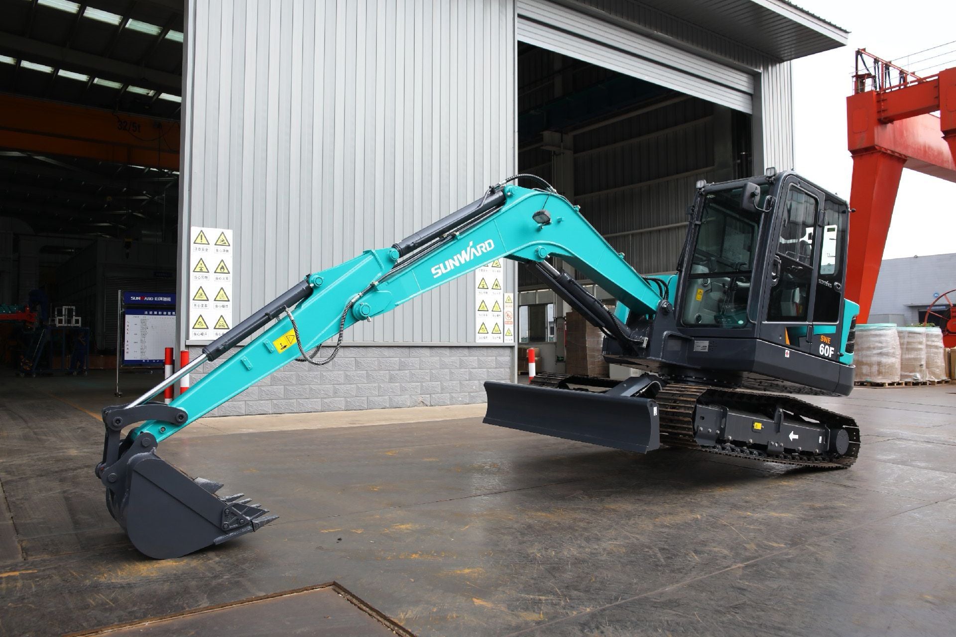 New Sunward SWE60F Excavator for Sale detail view