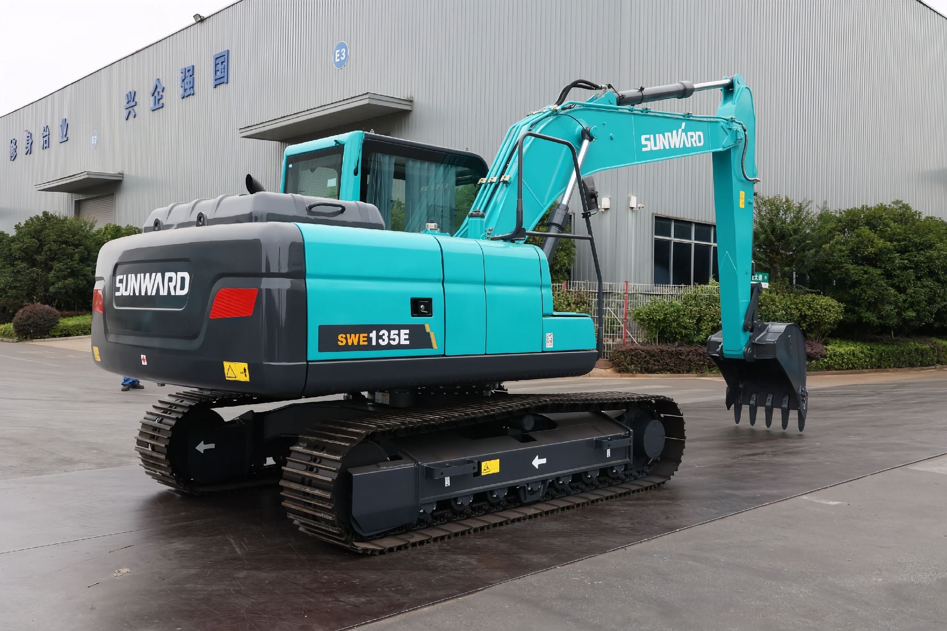 New Sunward SWE135E Excavator for Sale front view