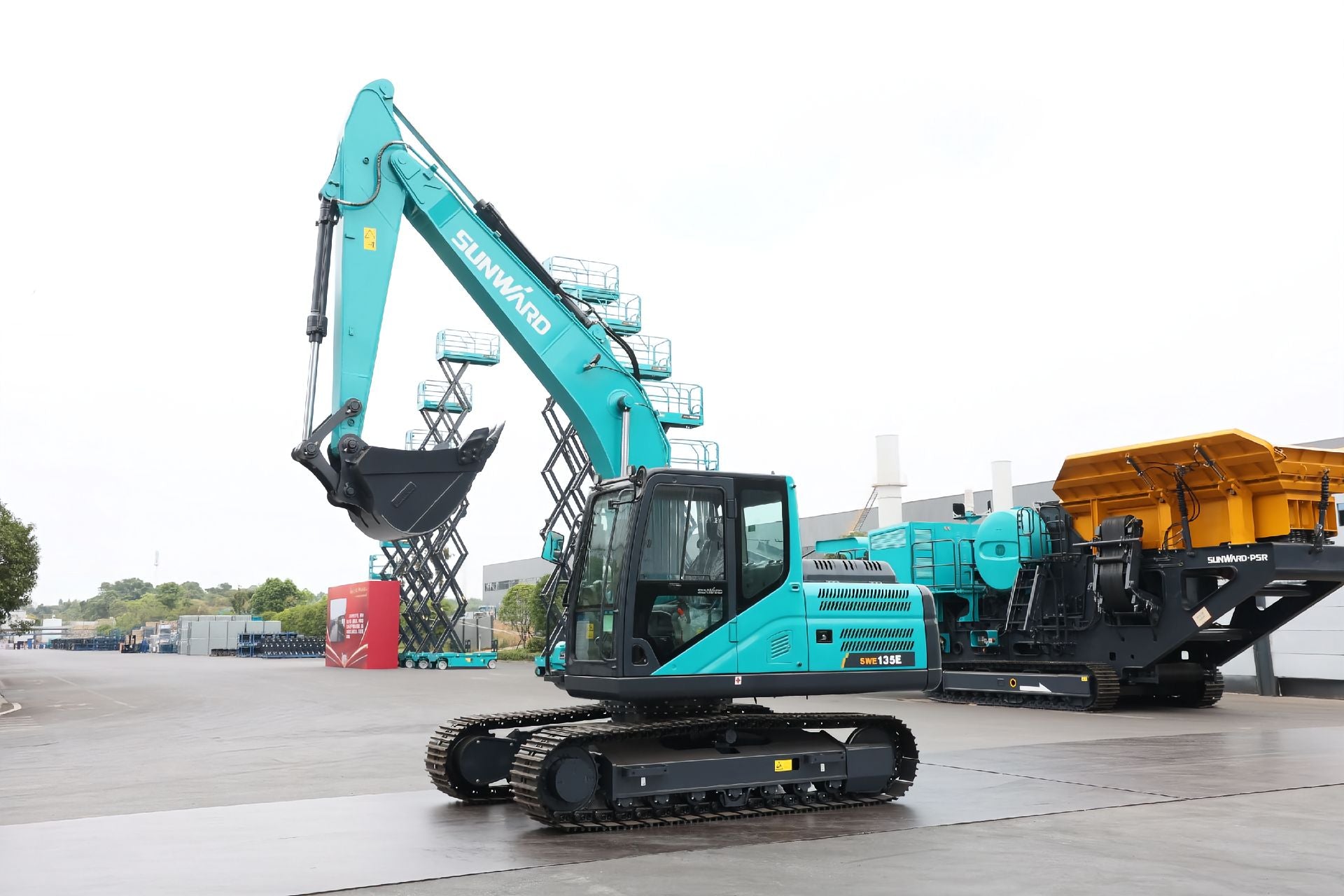 New Sunward SWE135E Excavator for Sale detail view