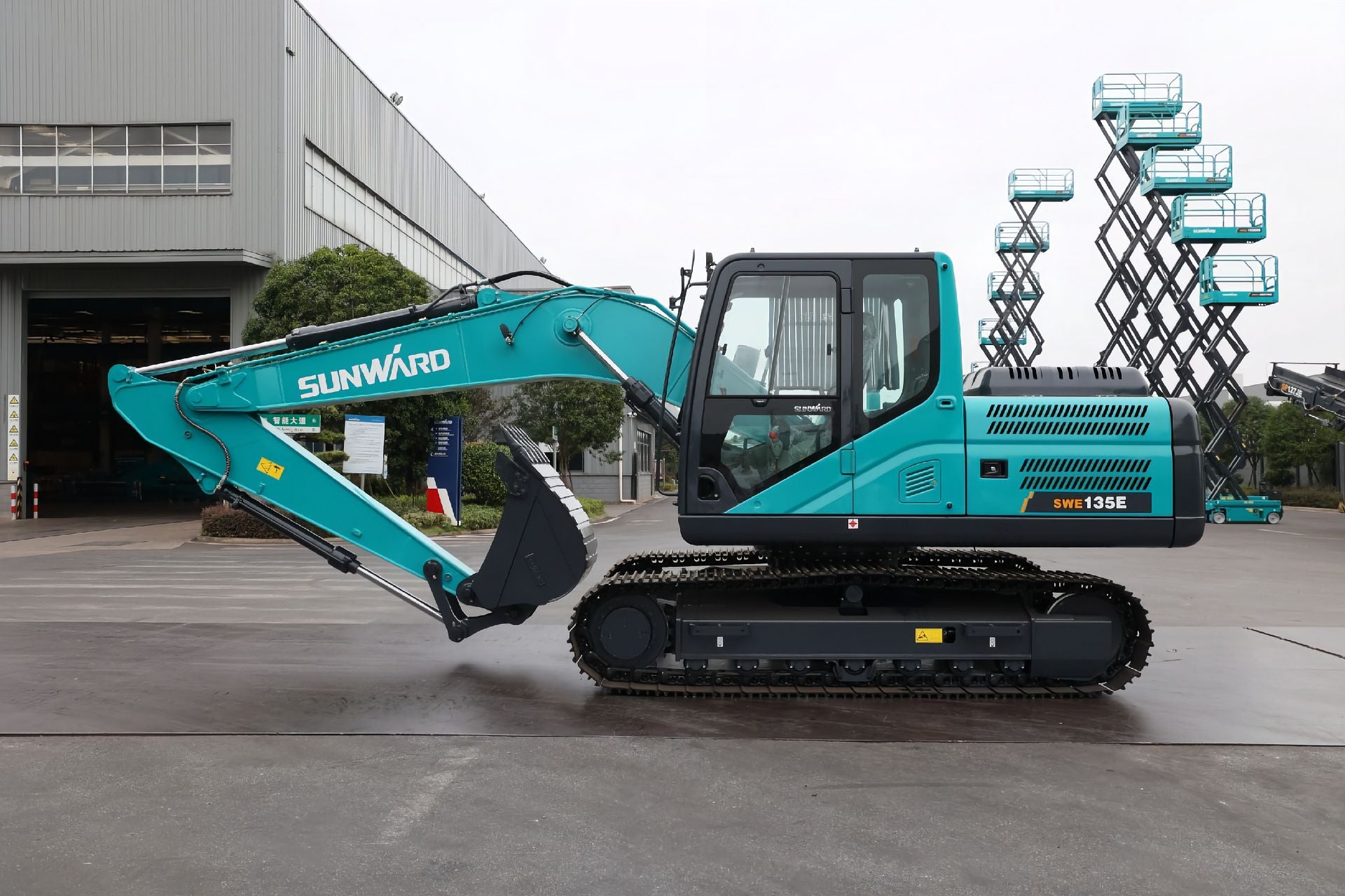 New Sunward SWE135E Excavator for Sale detail view