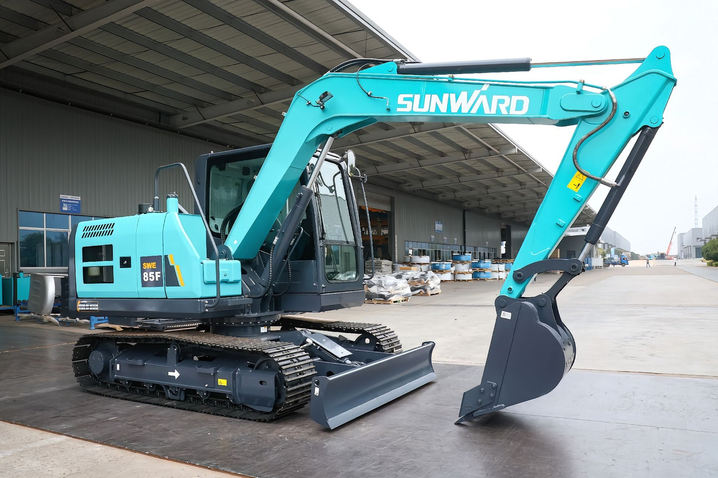 New Sunward SWE85F Excavator for Sale detail view