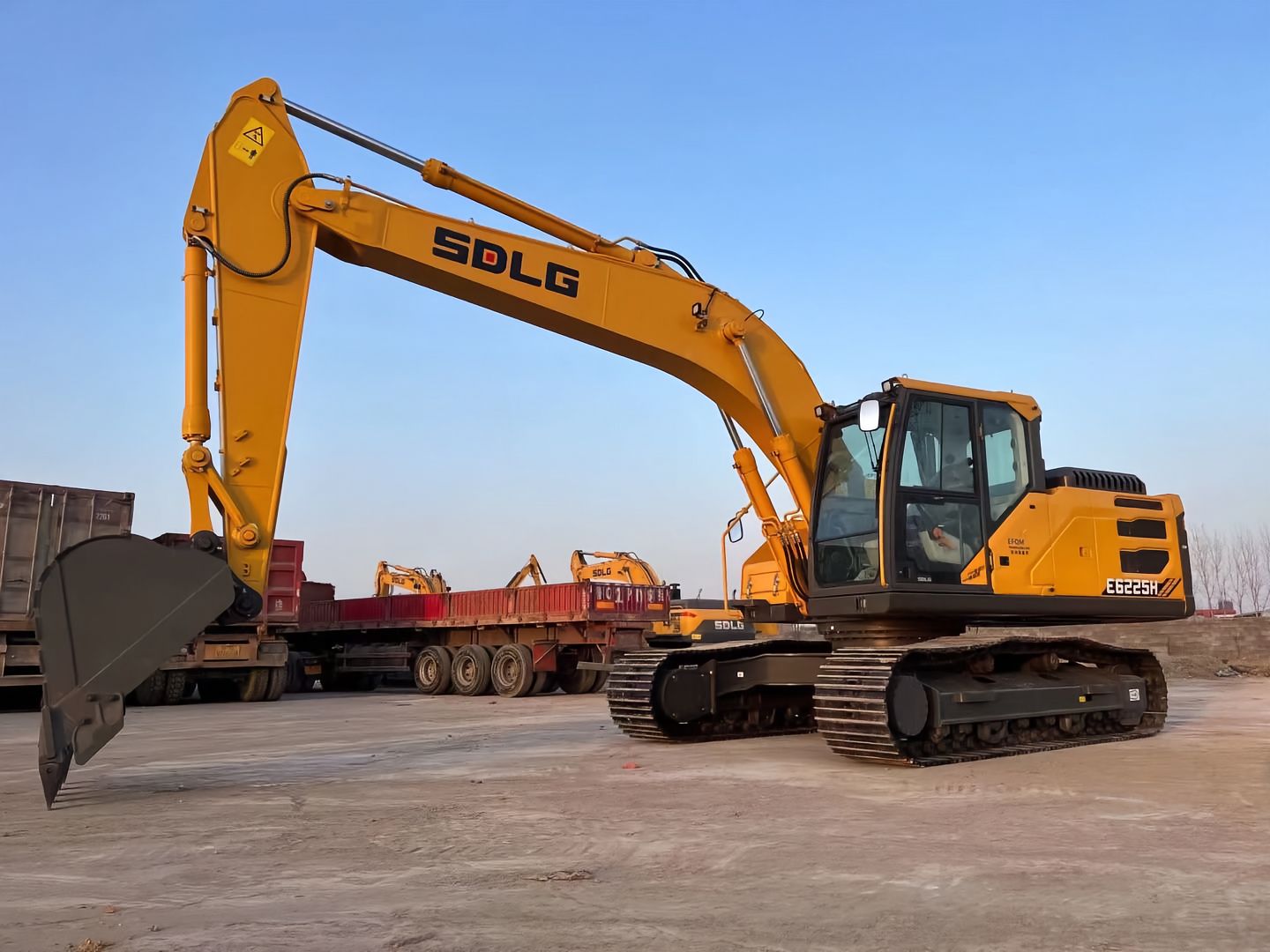 New Sdlg E6225H Excavator for Sale detail view