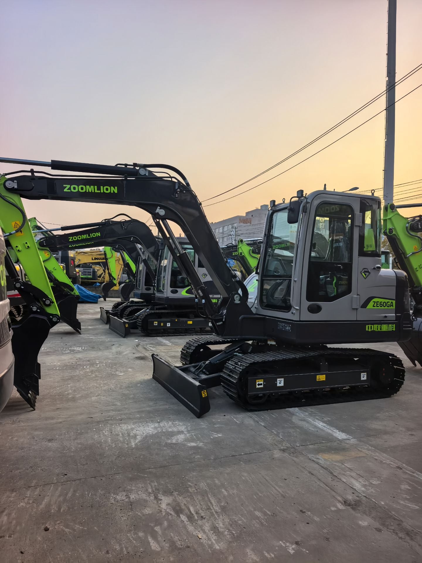 New Zoomlion ZE60G/GA Excavator for Sale detail view