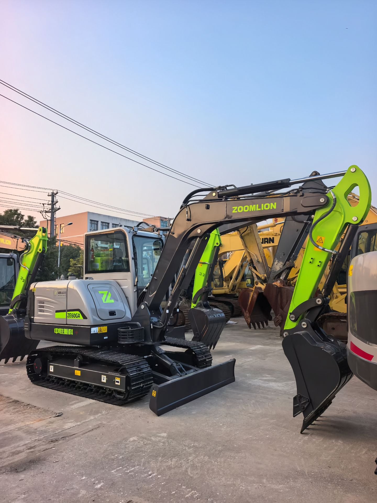 New Zoomlion ZE60G/GA Excavator for Sale detail view