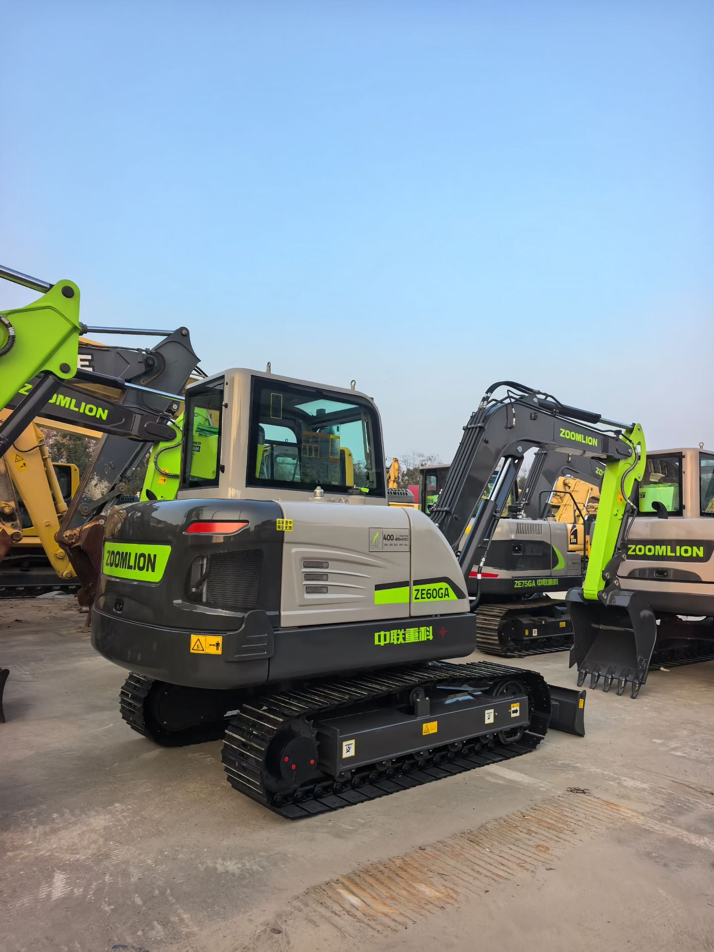 New Zoomlion ZE60G/GA Excavator for Sale detail view