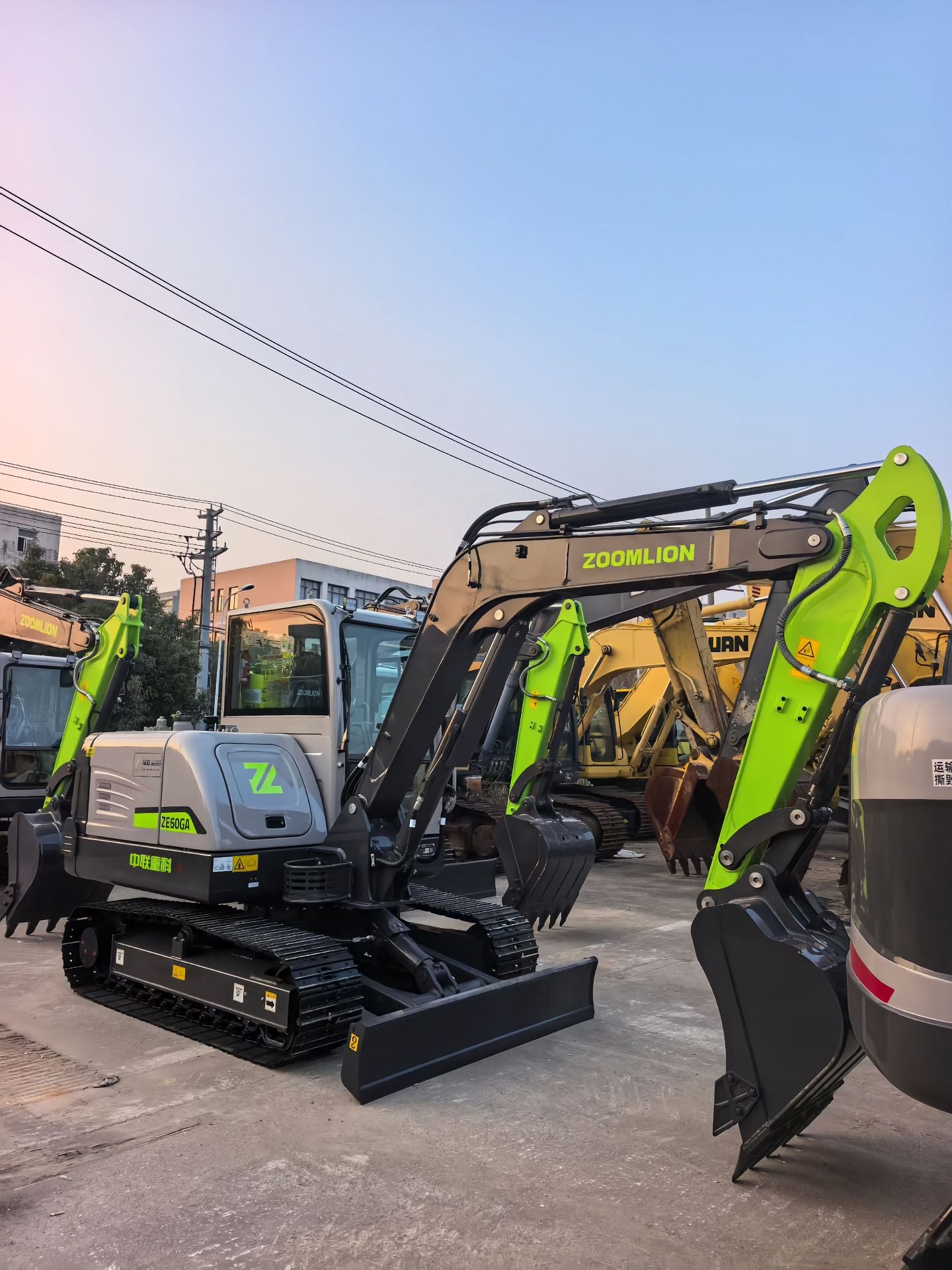 New Zoomlion ZE60G/GA Excavator for Sale detail view