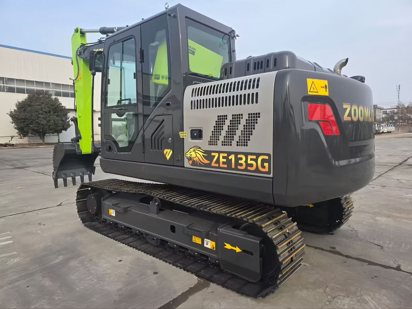 New Zoomlion ZE135G Excavator for Sale detail view