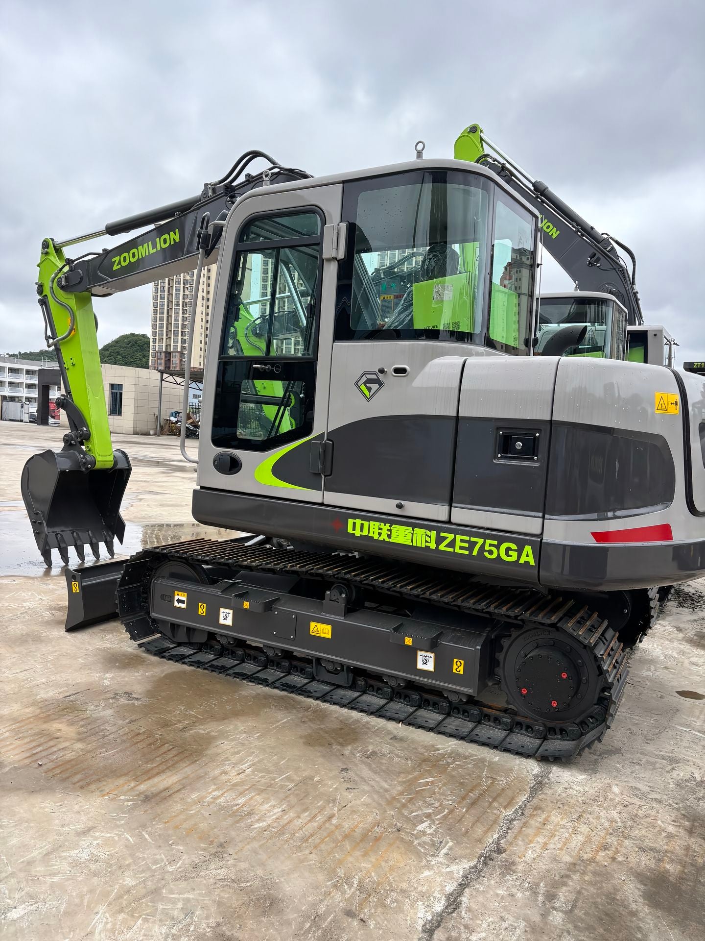 New Zoomlion ZE75G/GA Excavator for Sale detail view