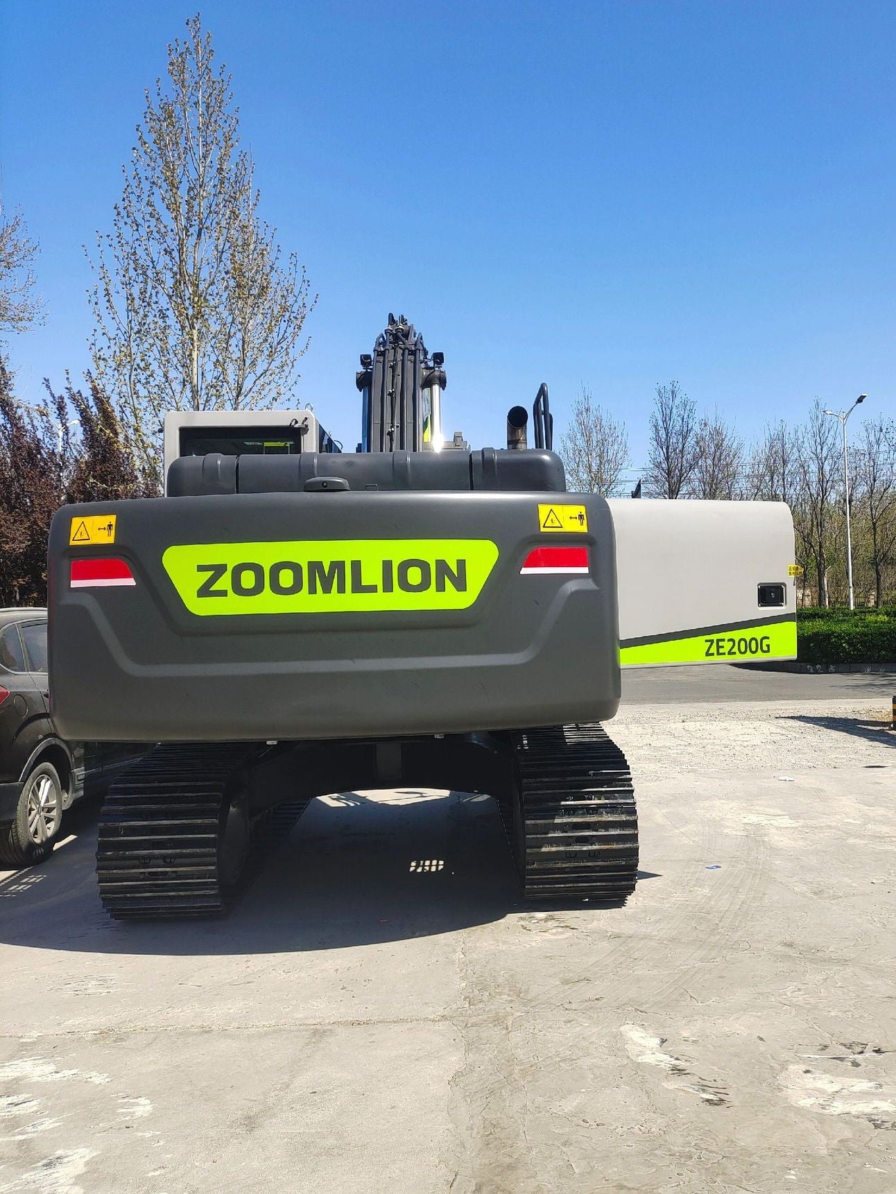New Zoomlion ZE200G Excavator for Sale rear side view