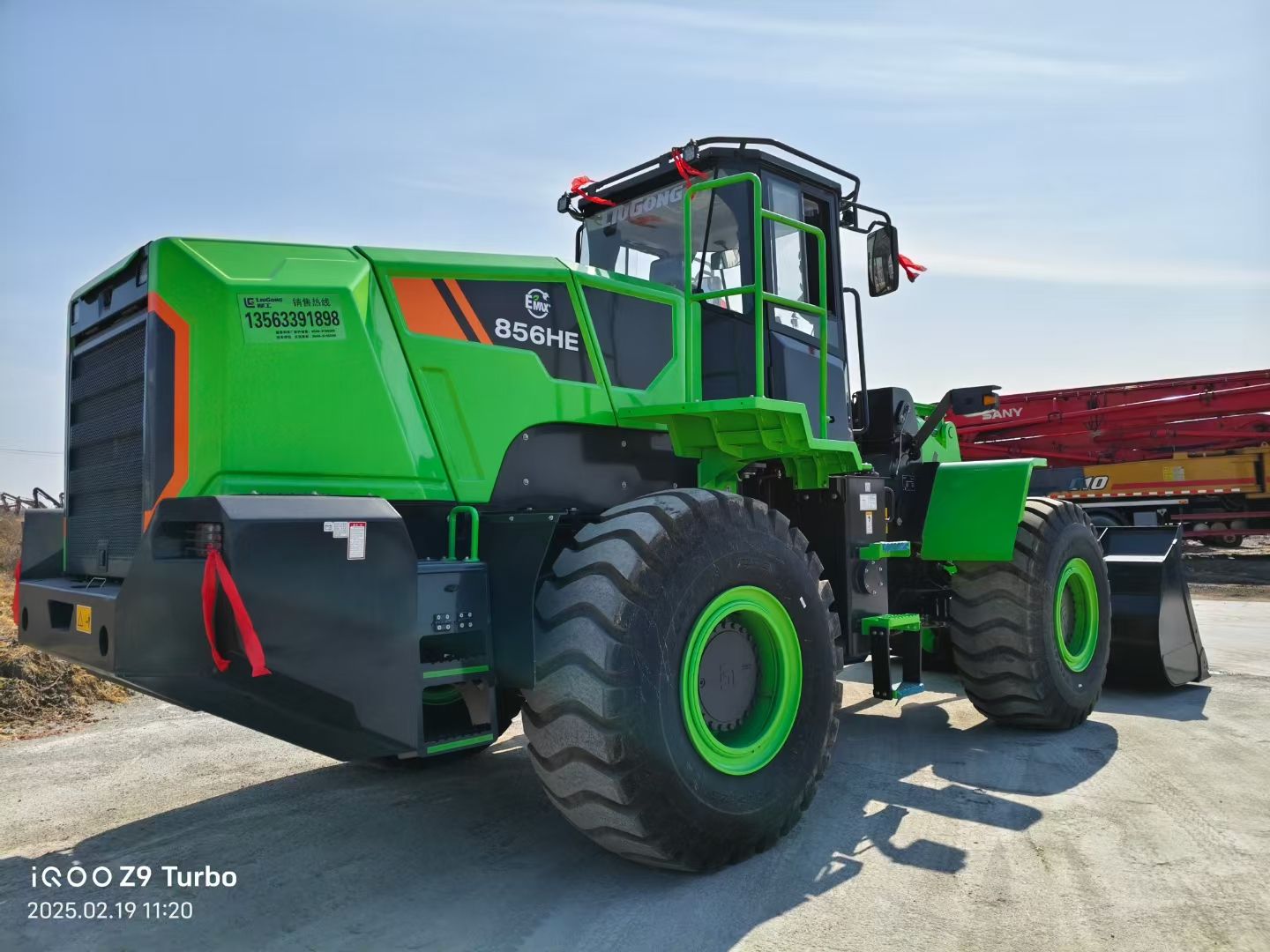 New Liugong 856HE MAX Wheel Loader for Sale detail view