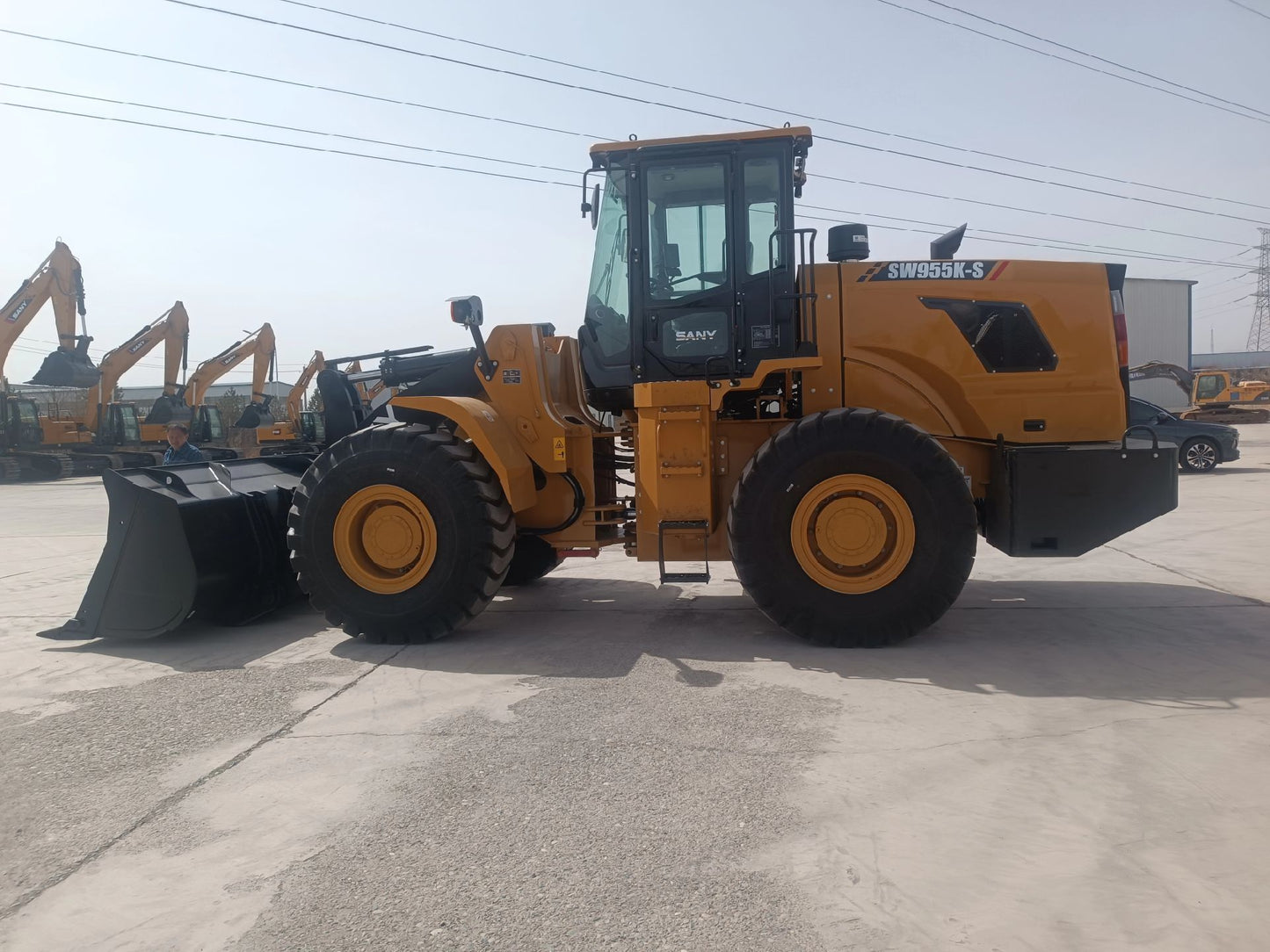 New Sany SW955K-S Wheel Loader for Sale detail view