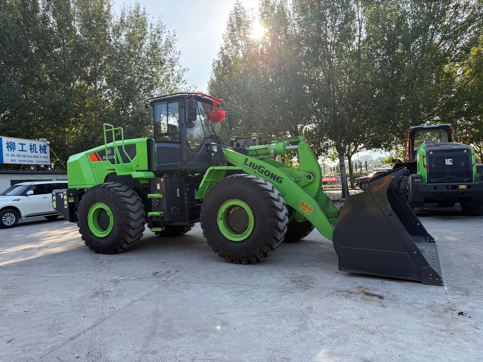 New Liugong 862HE Wheel Loader for Sale rear side view