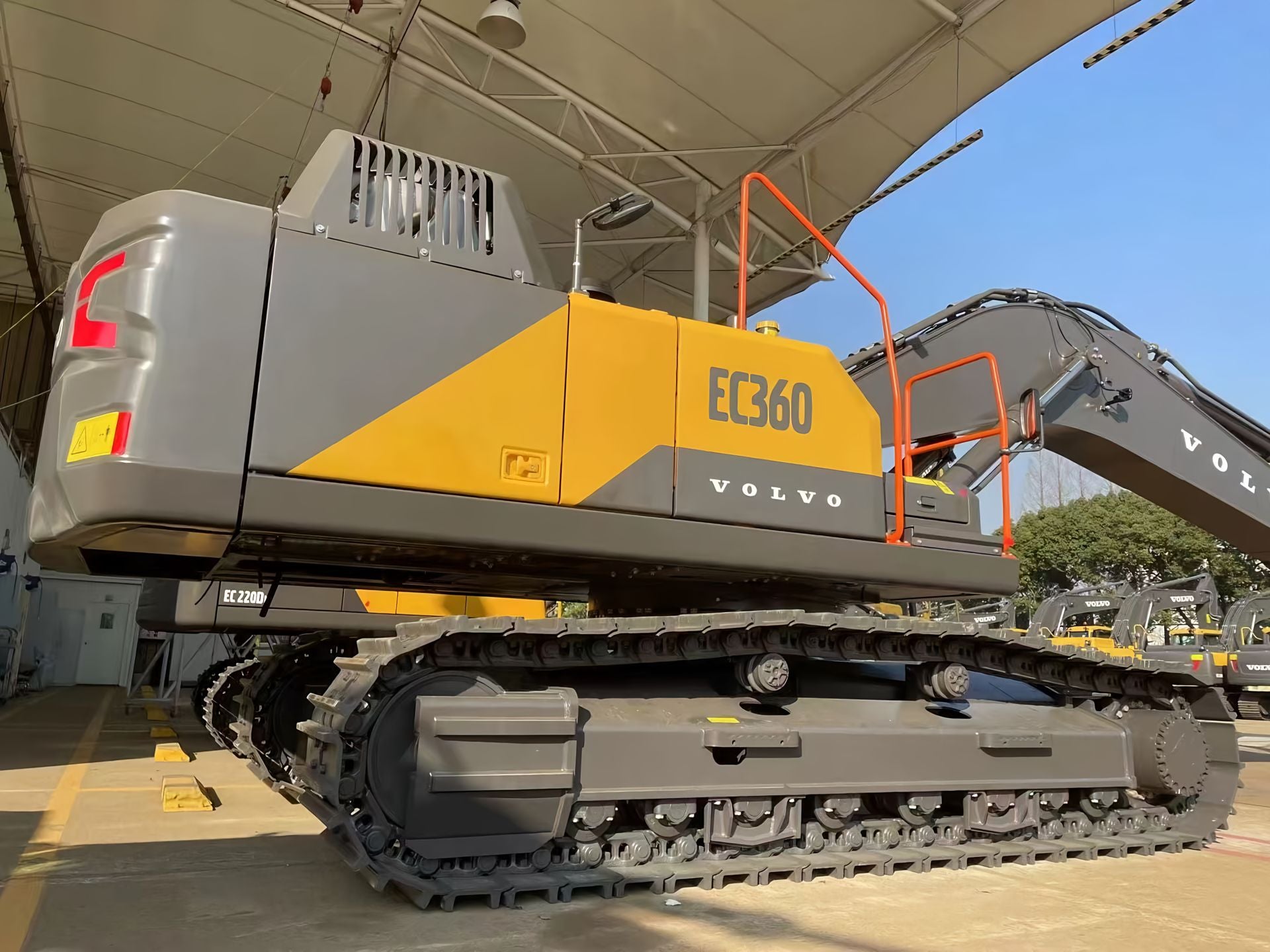 New Volvo EC360 Excavator for Sale rear side view