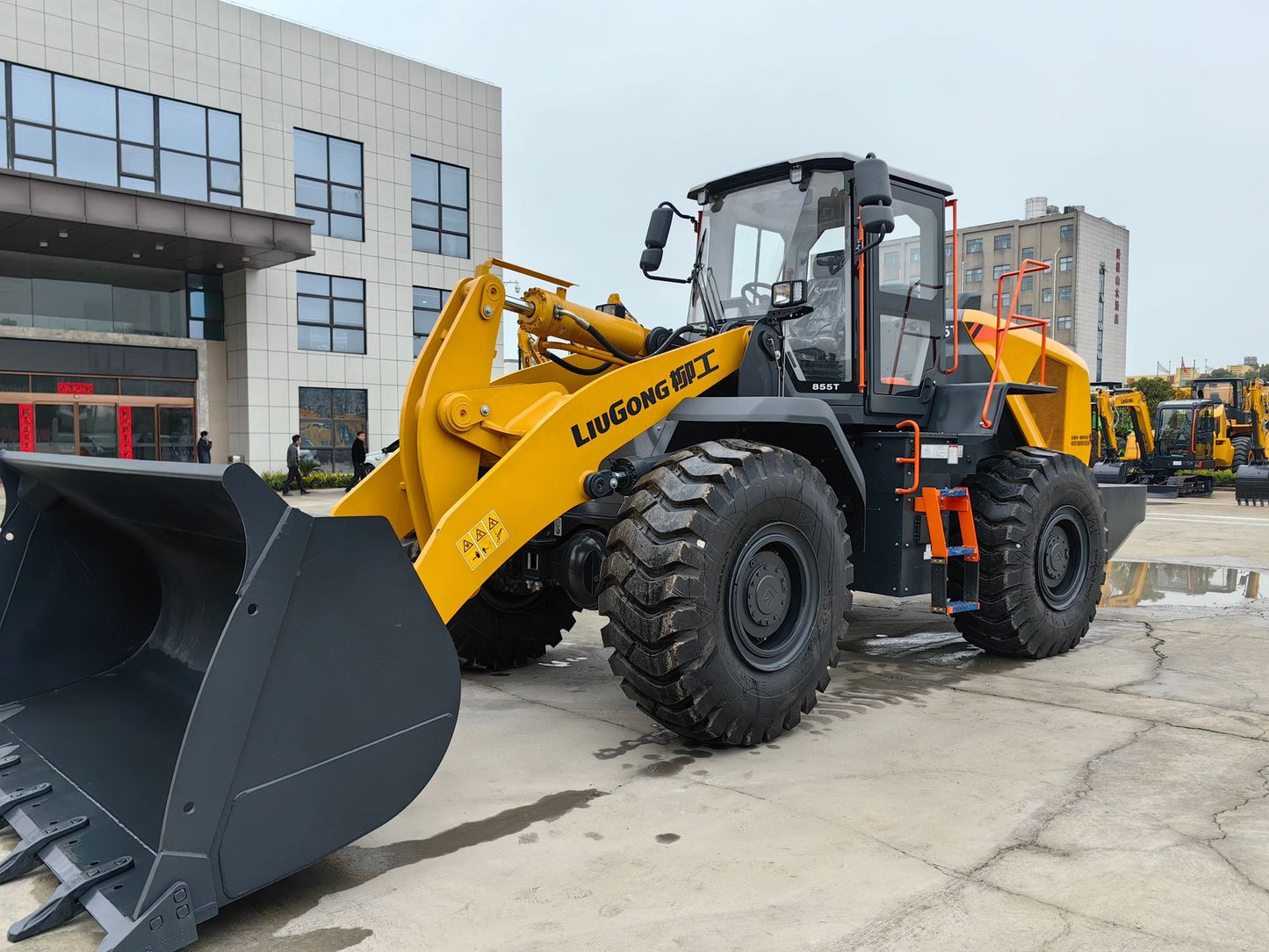 New Liugong 855T Wheel Loader for Sale detail view