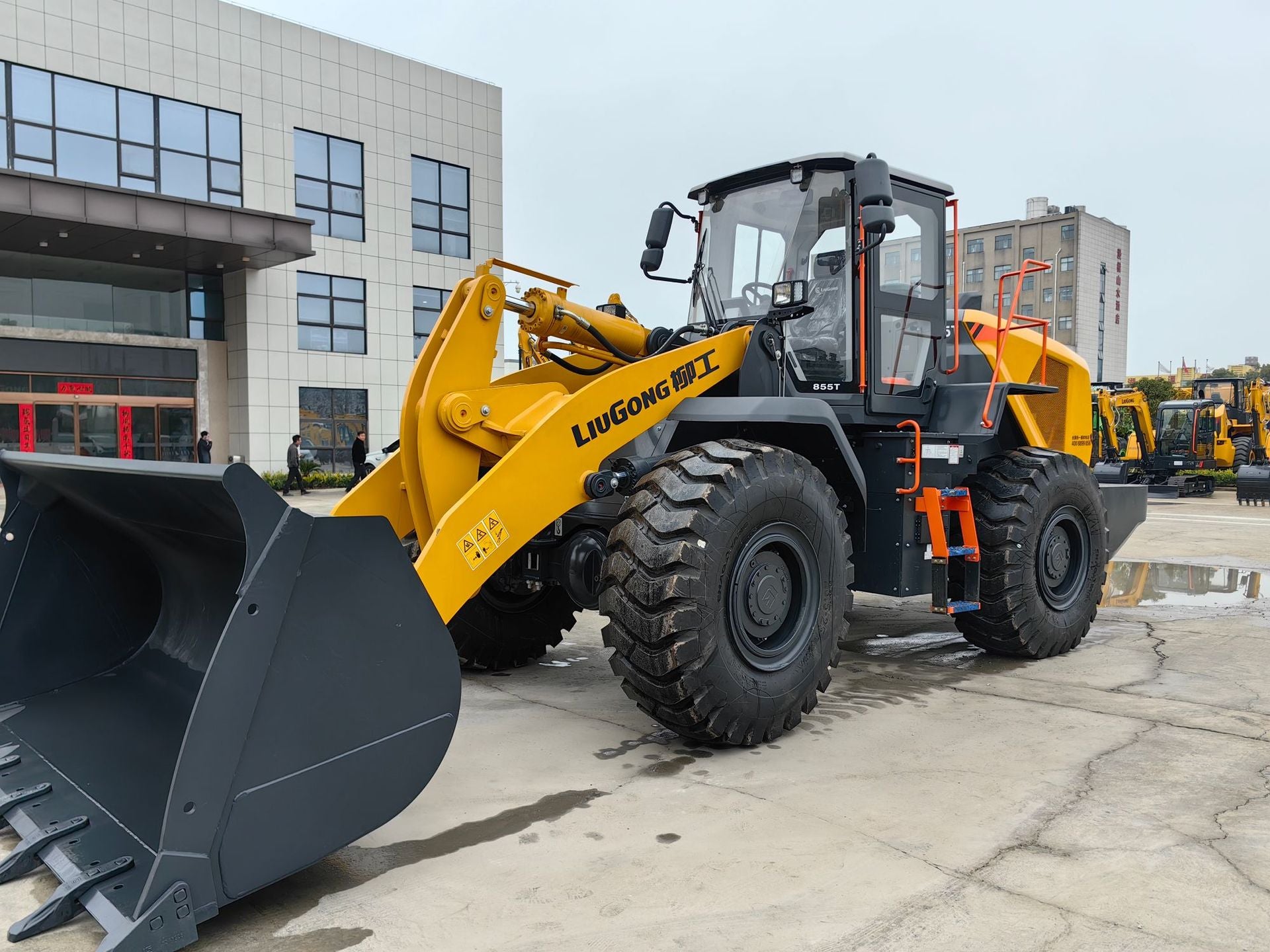 New Liugong 855T Wheel Loader for Sale detail view