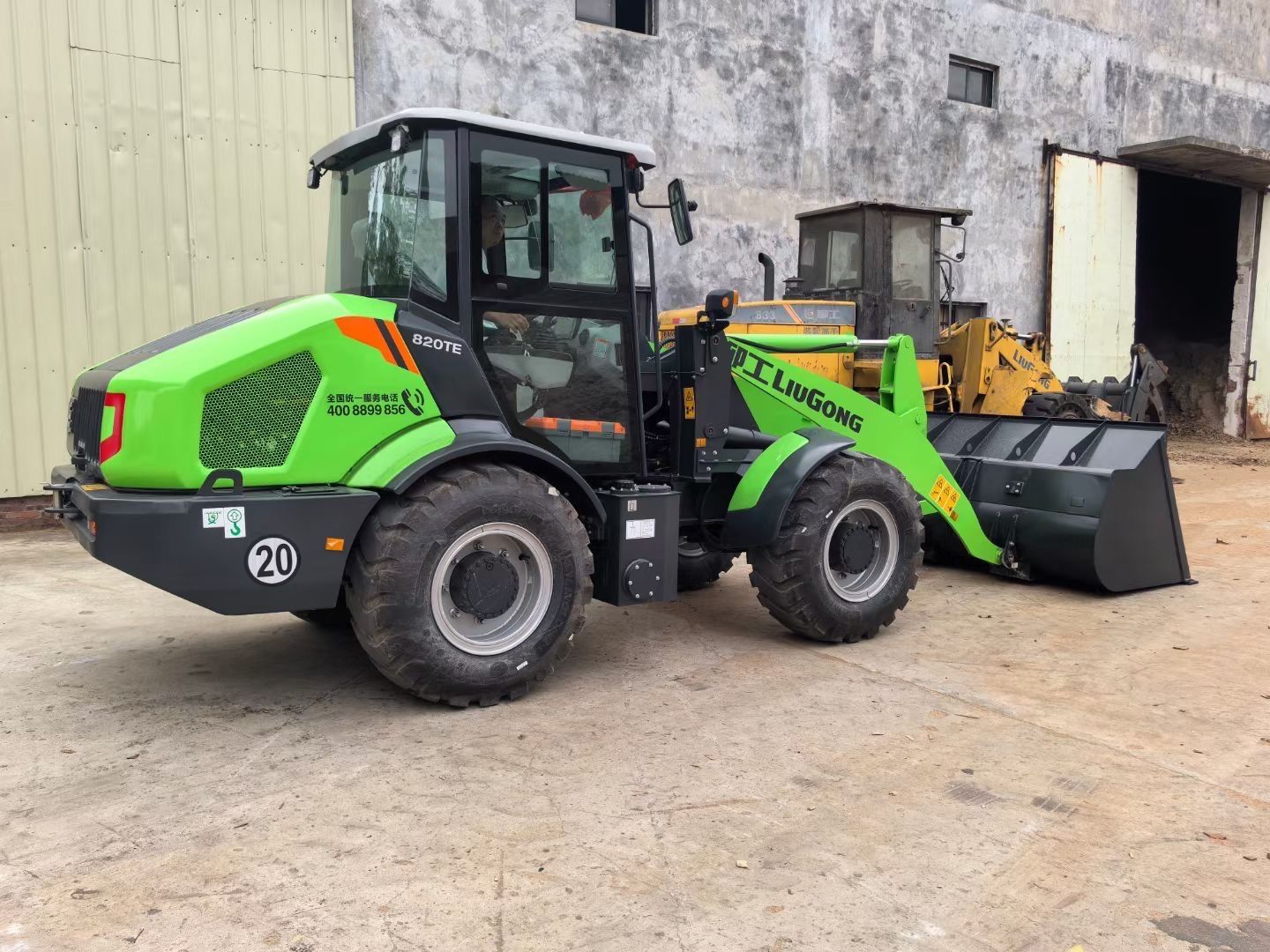 New Liugong 820TE Wheel Loader for Sale detail view