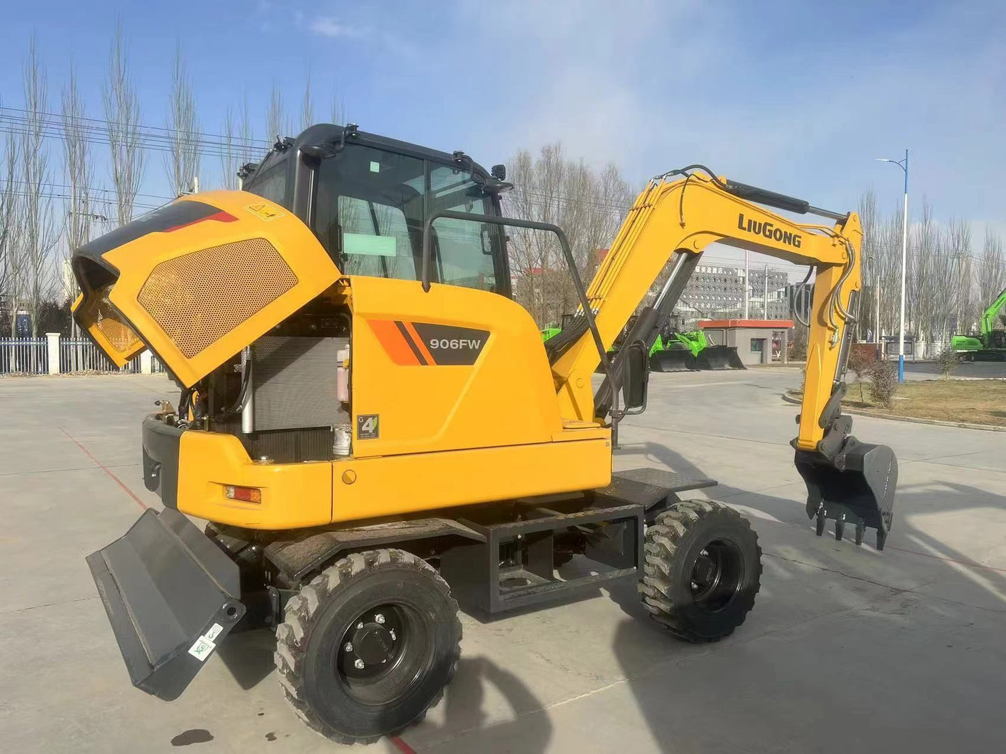 New Liugong 906FWMAX Excavator for Sale detail view