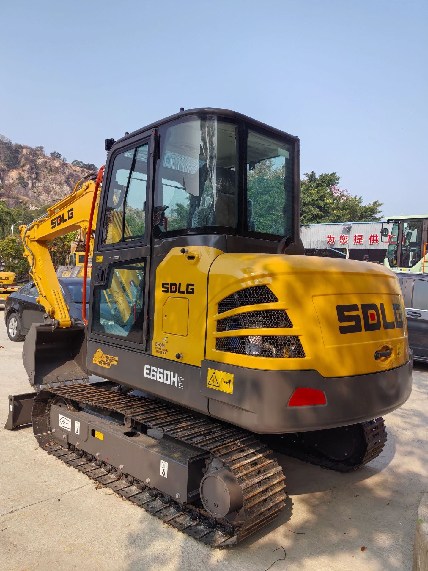 New Sdlg E660H Excavator for Sale detail view