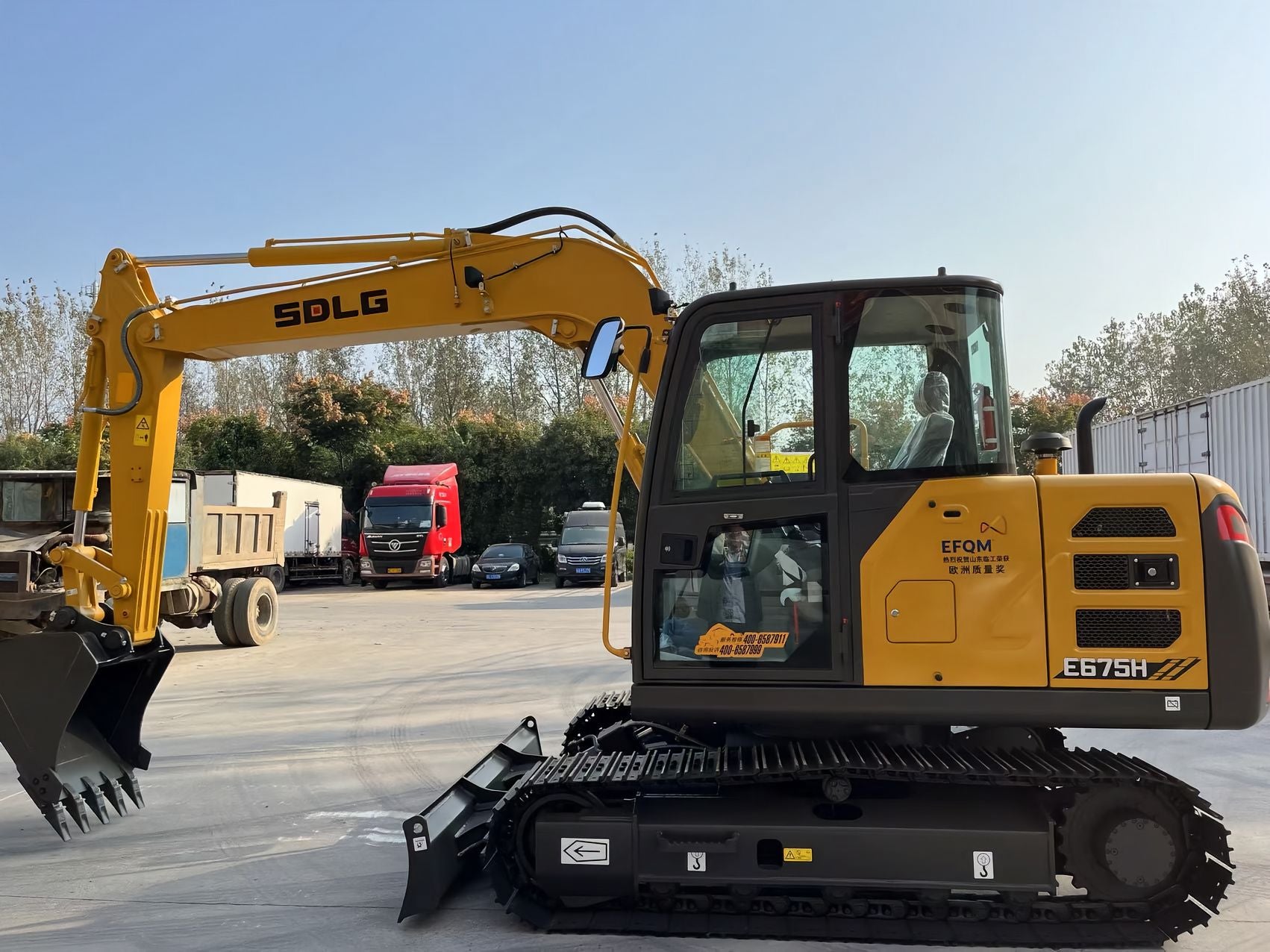 New Sdlg E675H Excavator for Sale detail view