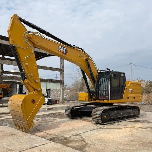 Used Caterpillar 330GC Excavator for Sale rear side view