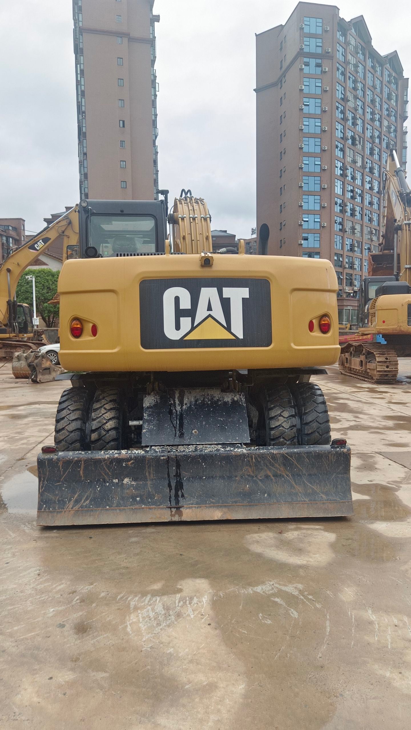 Used Caterpillar M315D2 WHEEL Excavator for Sale front view