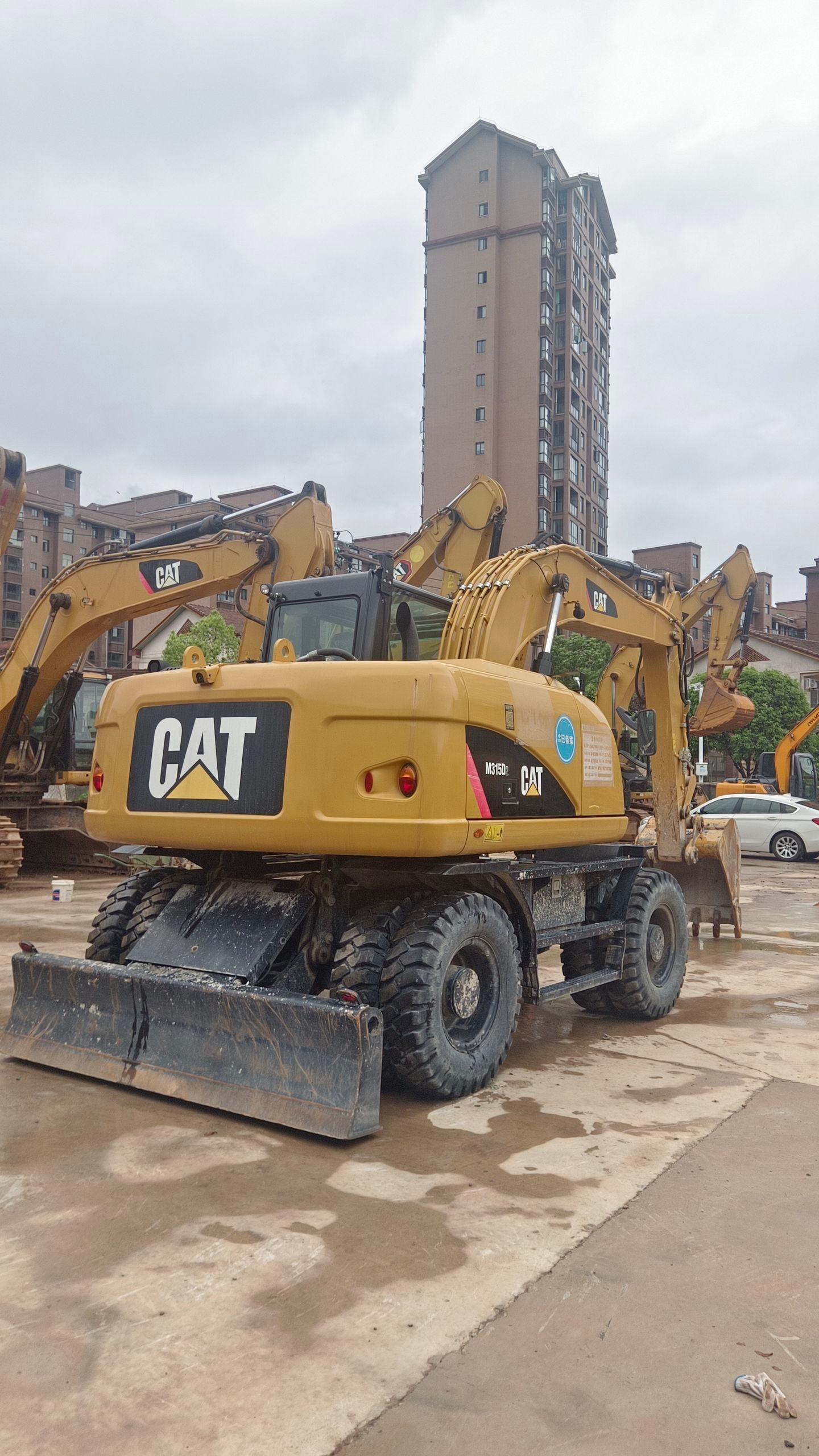 Used Caterpillar M315D2 WHEEL Excavator for Sale detail view