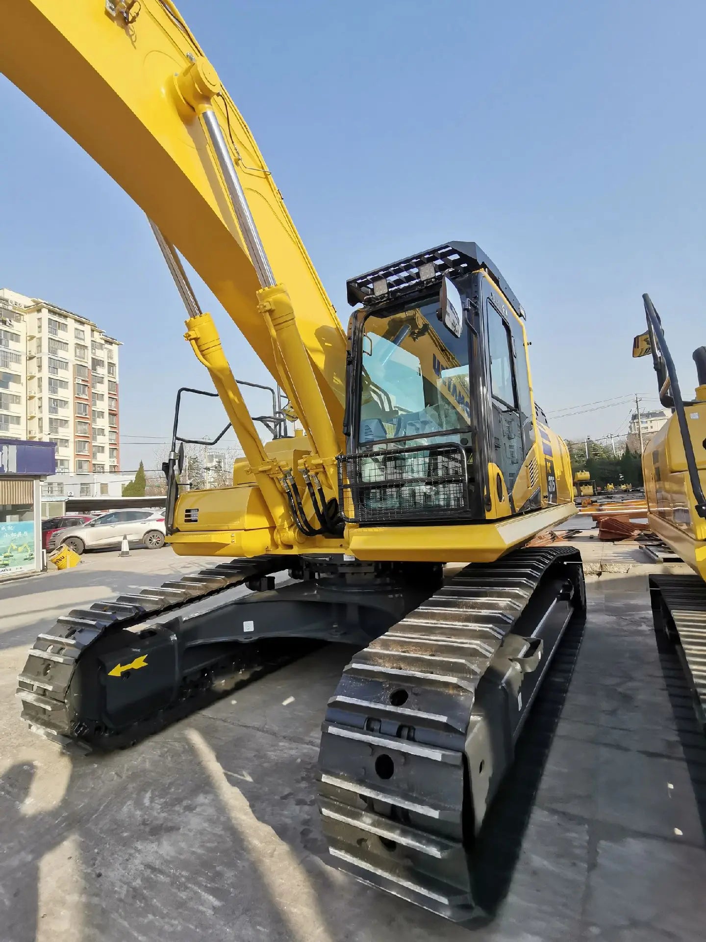 New Komatsu PC375LC-11M0 Excavator for Sale front view