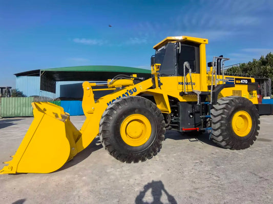 New Komatsu WA470-8M0 Wheel Loader for Sale - Alternative Stock rear side view