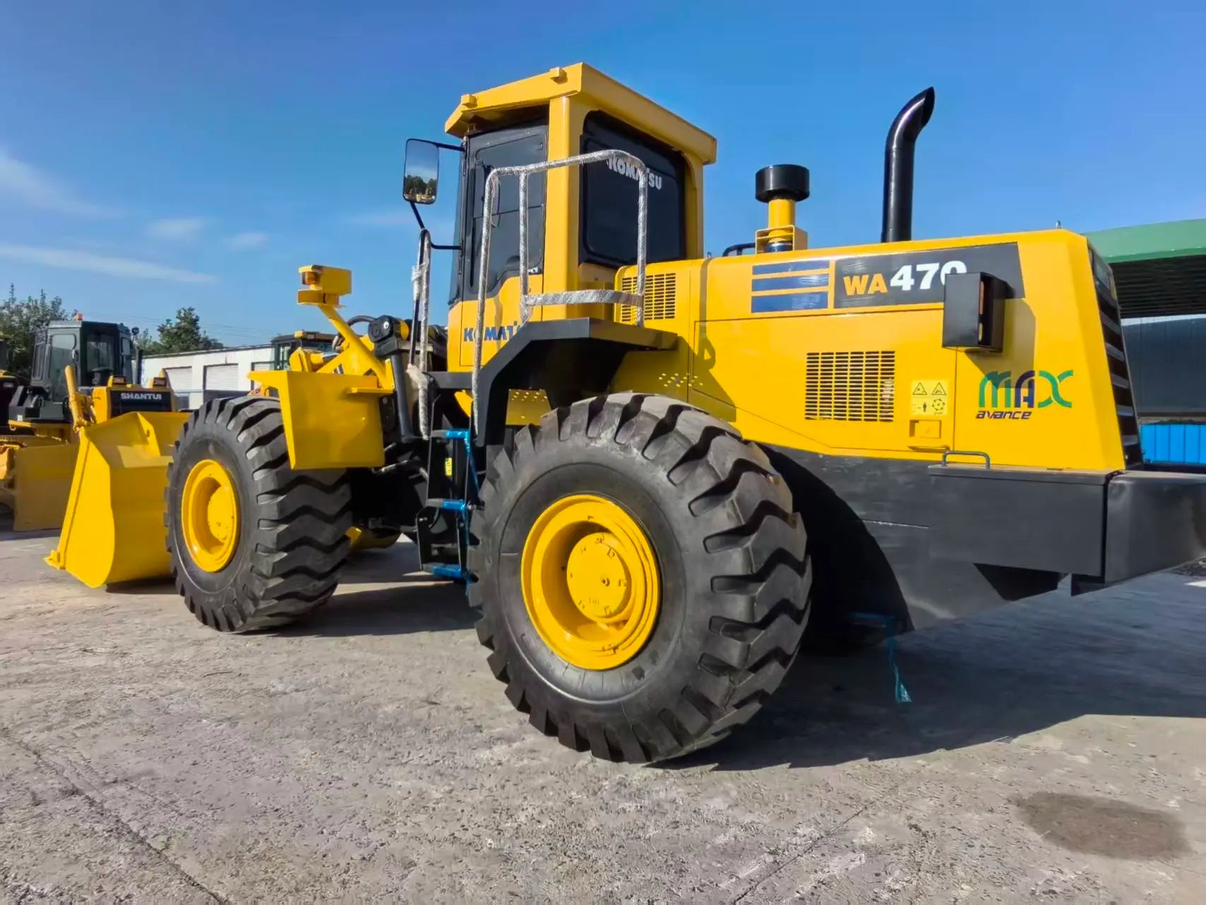 New Komatsu WA470-8M0 Wheel Loader for Sale - Alternative Stock front view