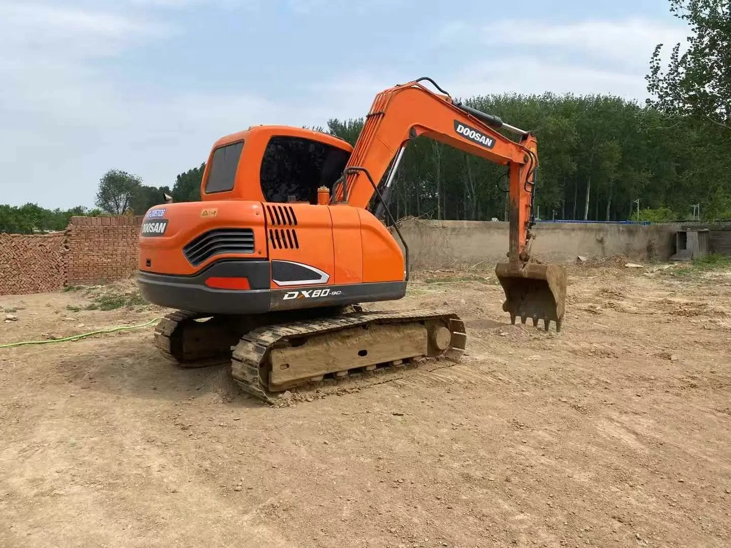 Used Doosan DX80-9C Excavator for Sale detail view