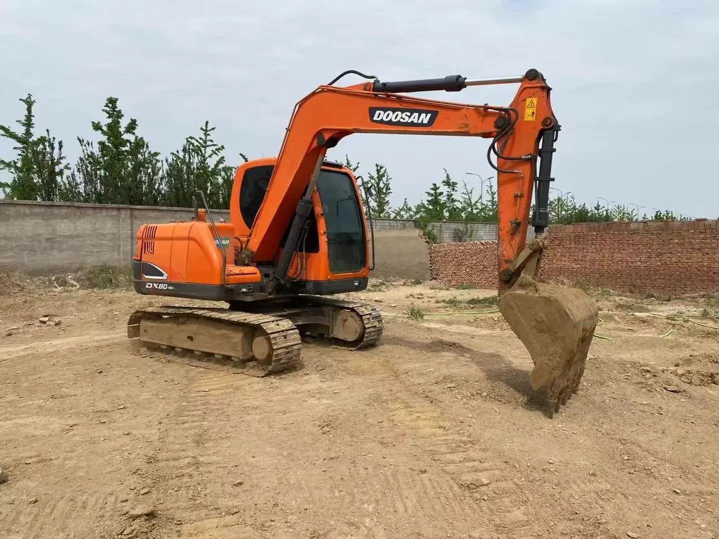 Used Doosan DX80-9C Excavator for Sale detail view