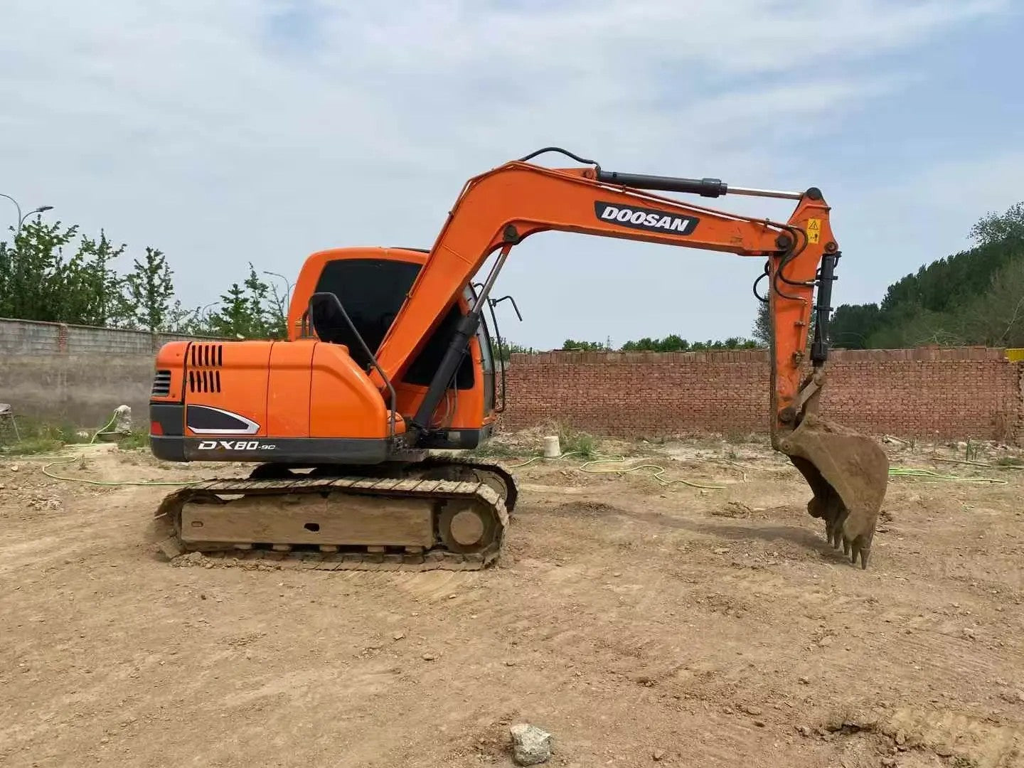 Used Doosan DX80-9C Excavator for Sale detail view
