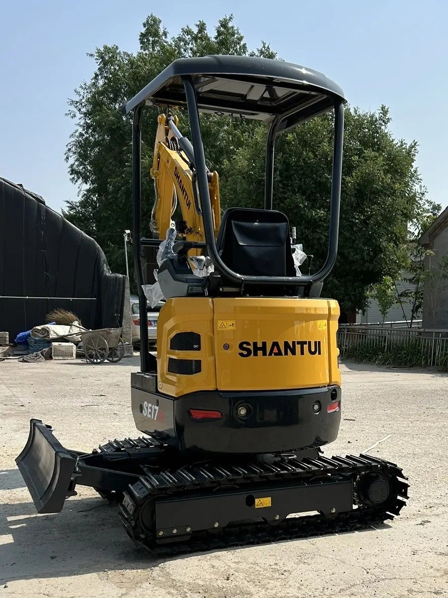 New Shantui SE17SR Excavator for Sale detail view