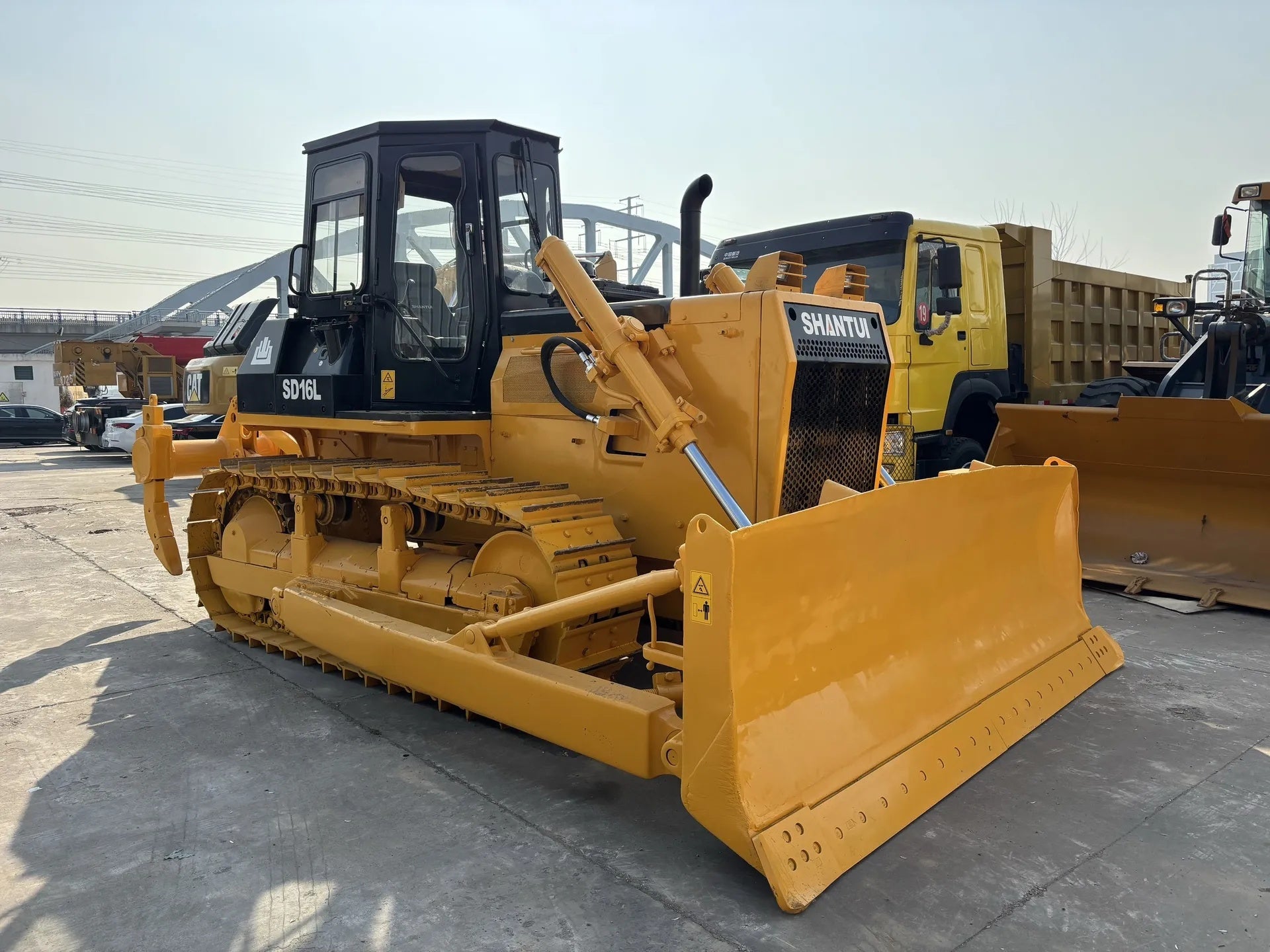 New Shantui SD16 Bulldozer for Sale front view